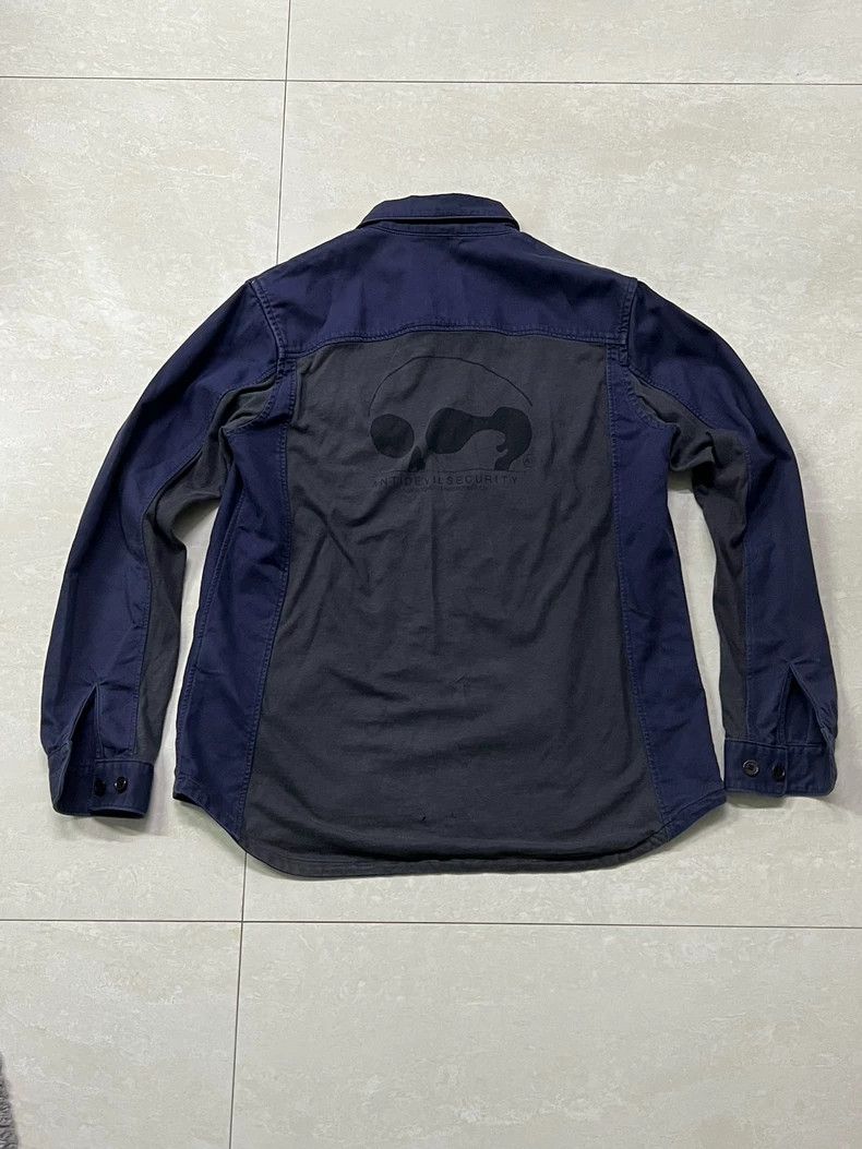 Undercover UNDERCOVER10aw antidevil security washed panel shirt 2504-N Size US L / EU 52-54 / 3 - 2 Thumbnail
