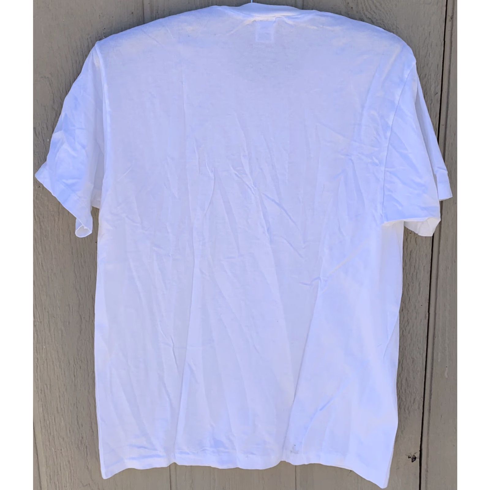 Jockey VINTAGE Jockey Classic T-Shirt White L Men's Cotton Single Stitch Made in USA Shirt Short Sleeve Size US L / EU 52-54 / 3 - 5 Thumbnail