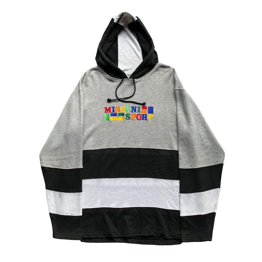 Missoni MISSONI SPORT Vintage Hoodies Size US L / EU 52-54 / 3 - 1 Thumbnail