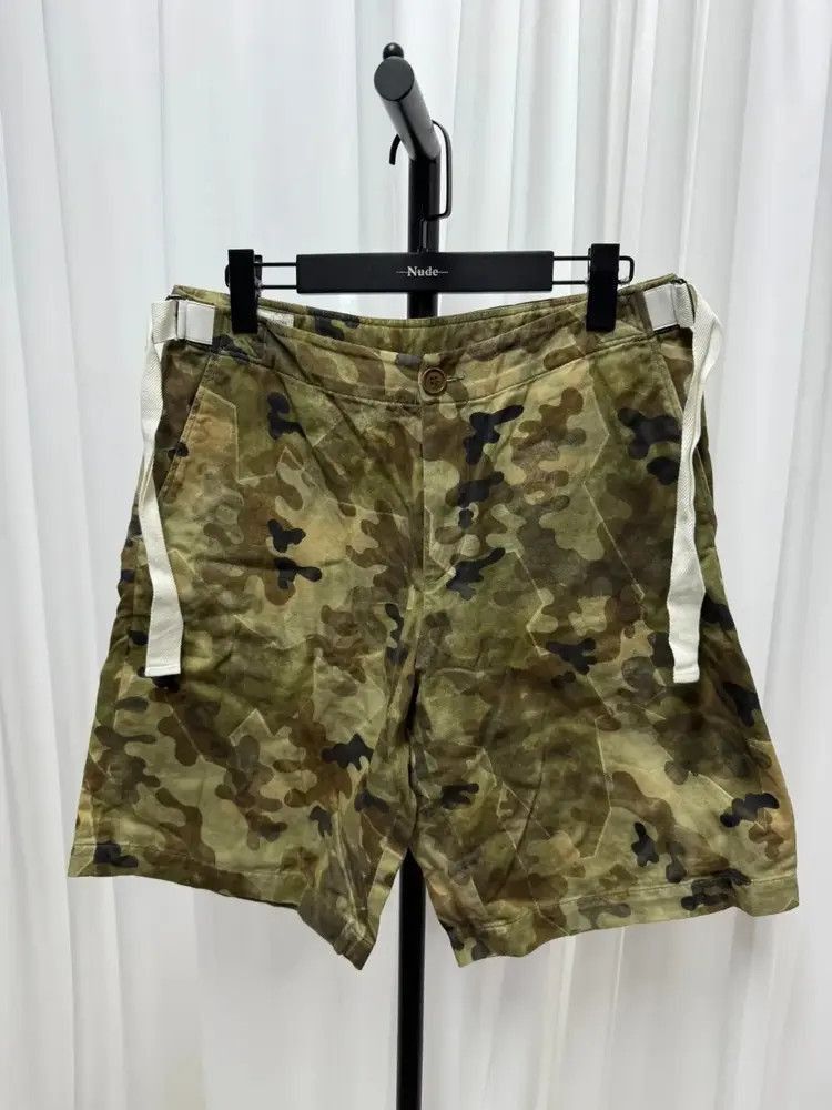 Dries Van Noten Dries Van Noten Camo Stripes Shorts-2507 Size US 30 / EU 46 - 7 Thumbnail