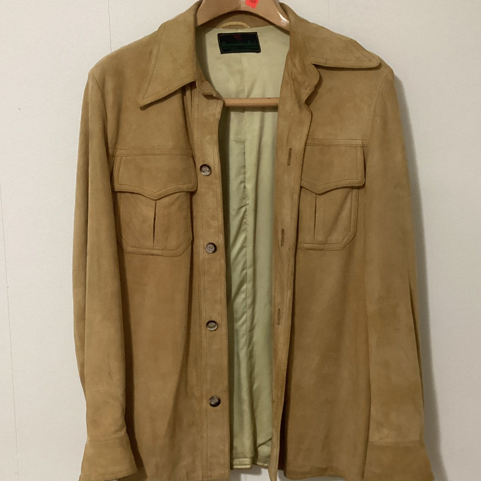 Abercrombie & Fitch Abercrombie and Fitch 1960 Suede jacket Size US S / EU 44-46 / 1 - 1 Thumbnail