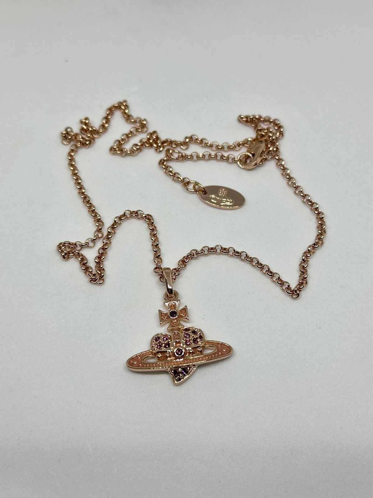 Vivienne Westwood Vivienne Westwood Reverse Heart Pendant Size ONE SIZE - 1 Thumbnail