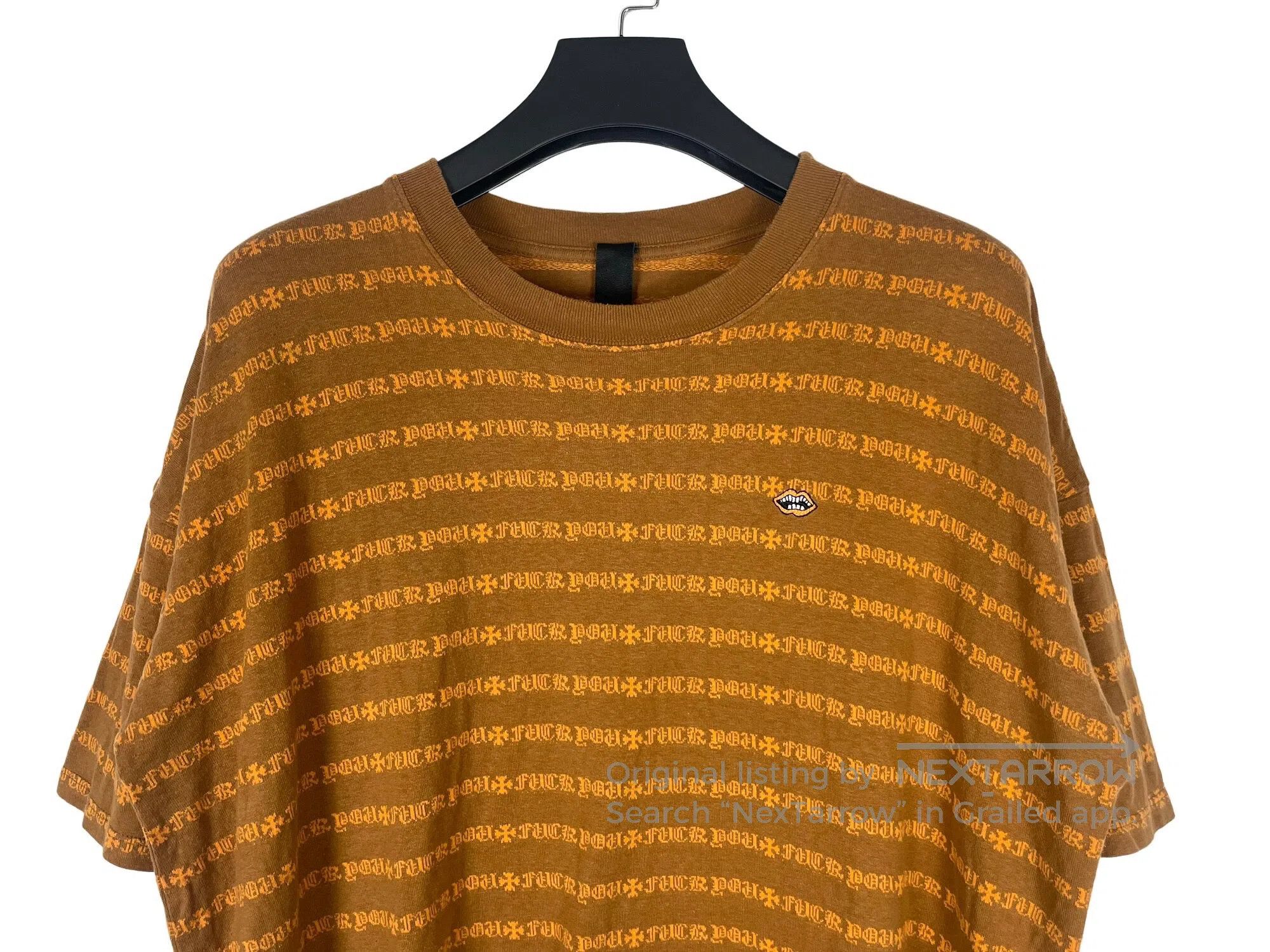 Chrome Hearts CHROME HEARTS Sanskrit Stripe Full Print Short Sleeve Size US L / EU 52-54 / 3 - 3 Thumbnail