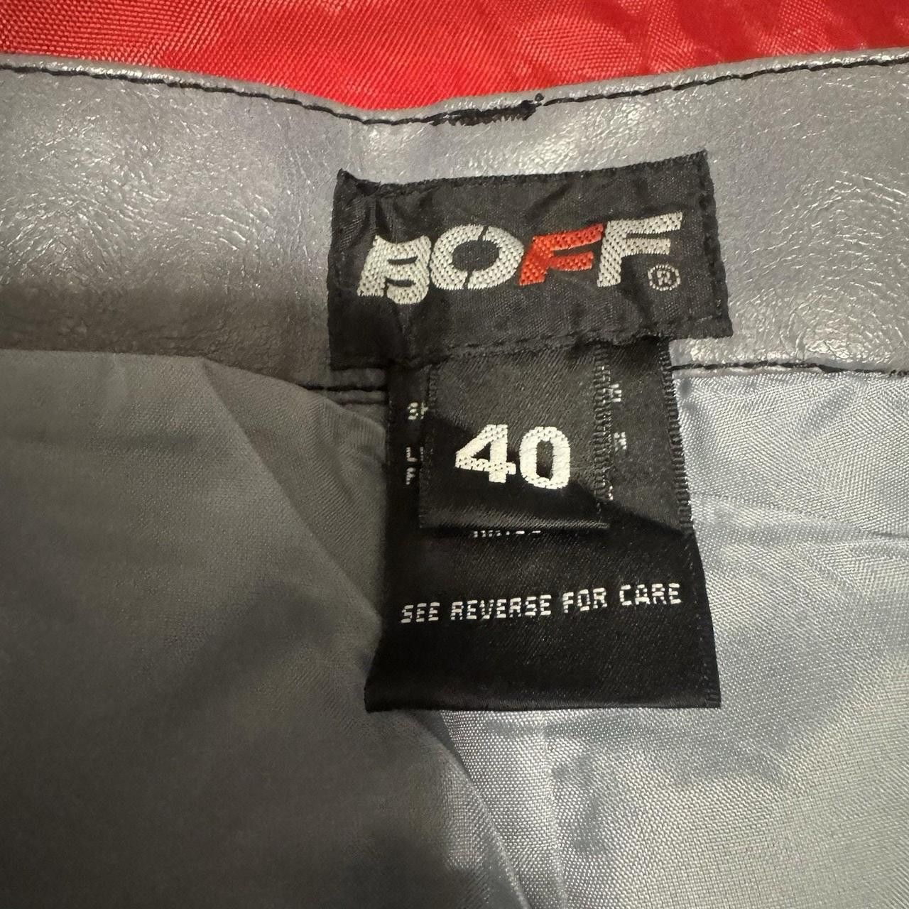Other BOFF Men's Silver and Black Trousers Size US 40 / EU 56 - 4 Thumbnail