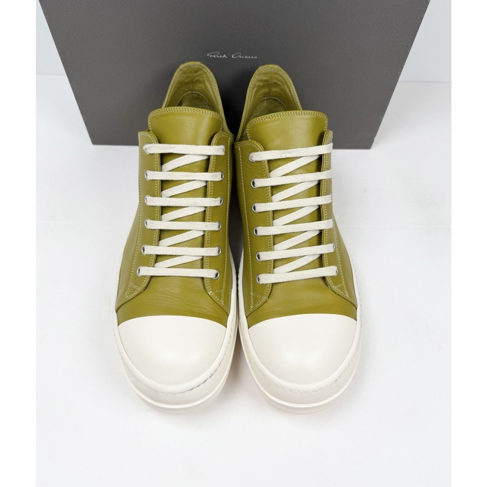 Rick Owens Size 45EU/12US - Rick Owen’s Leather Mainline Ramones Acid Size US 12 / EU 45 - 3 Thumbnail