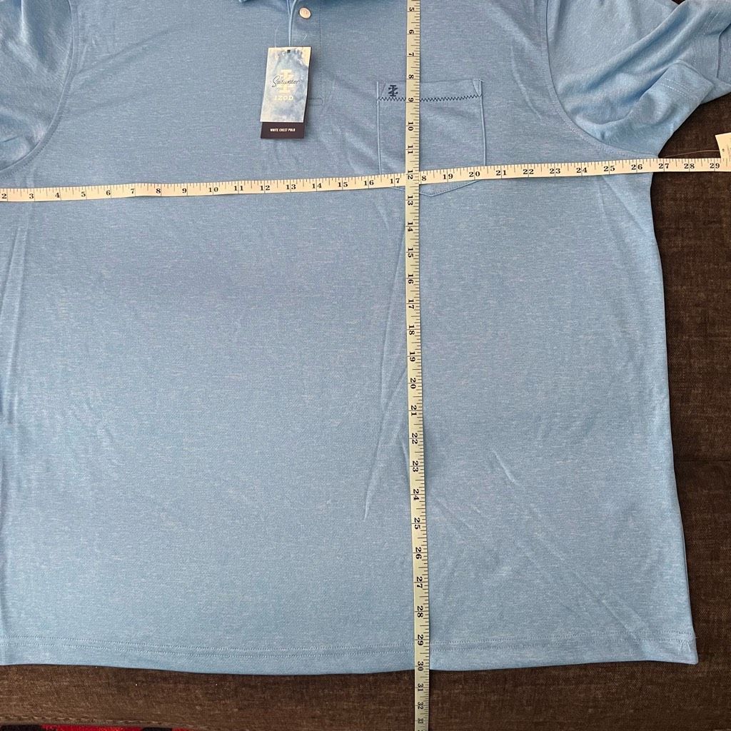 Izod Izod Saltwater Whitecrest Polo Shirt Size US XXL / EU 58 / 5 - 12 Thumbnail