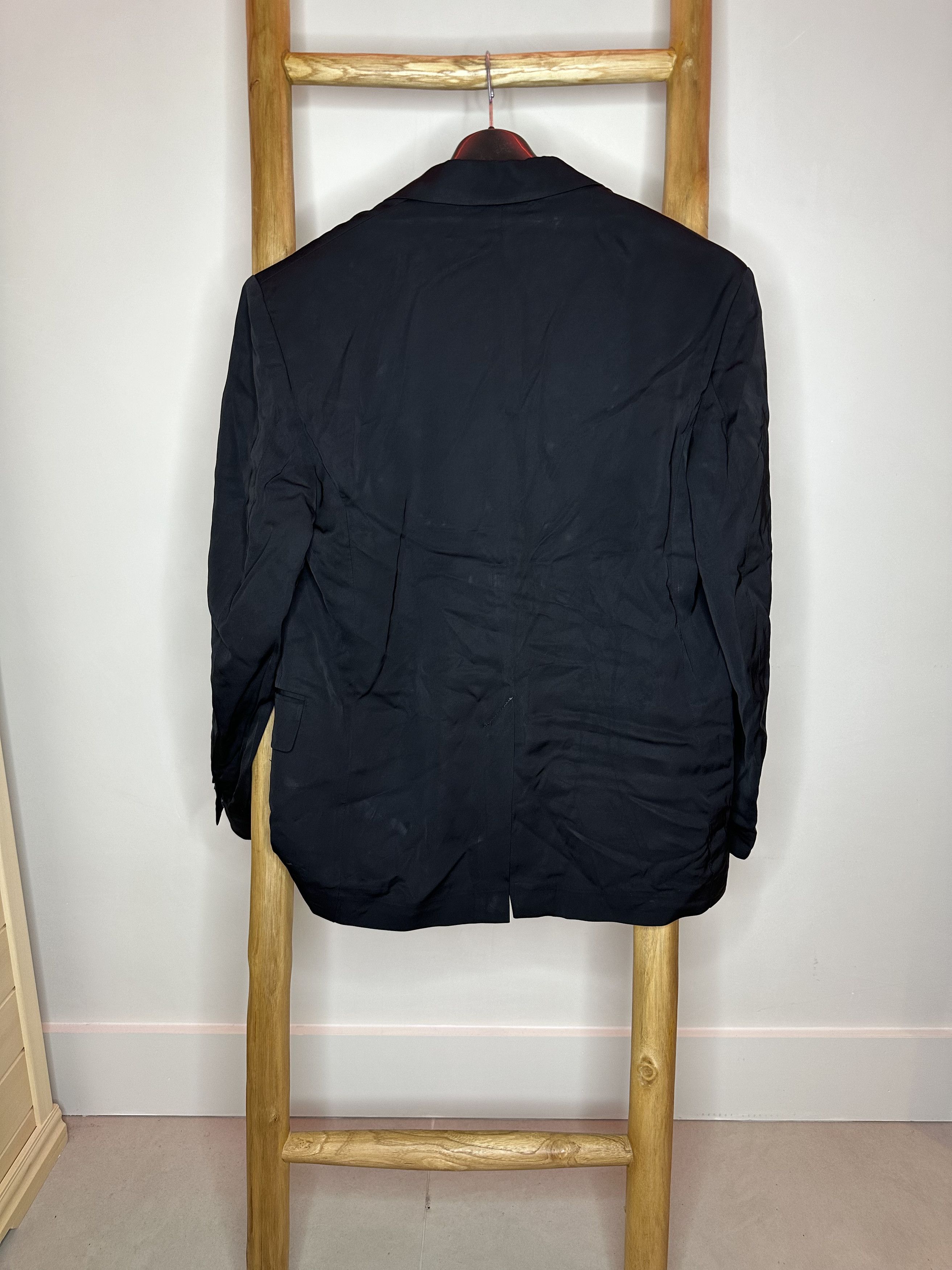 Eytys Eytys Relaxed Fit Black Blazer Size 38R - 2 Thumbnail