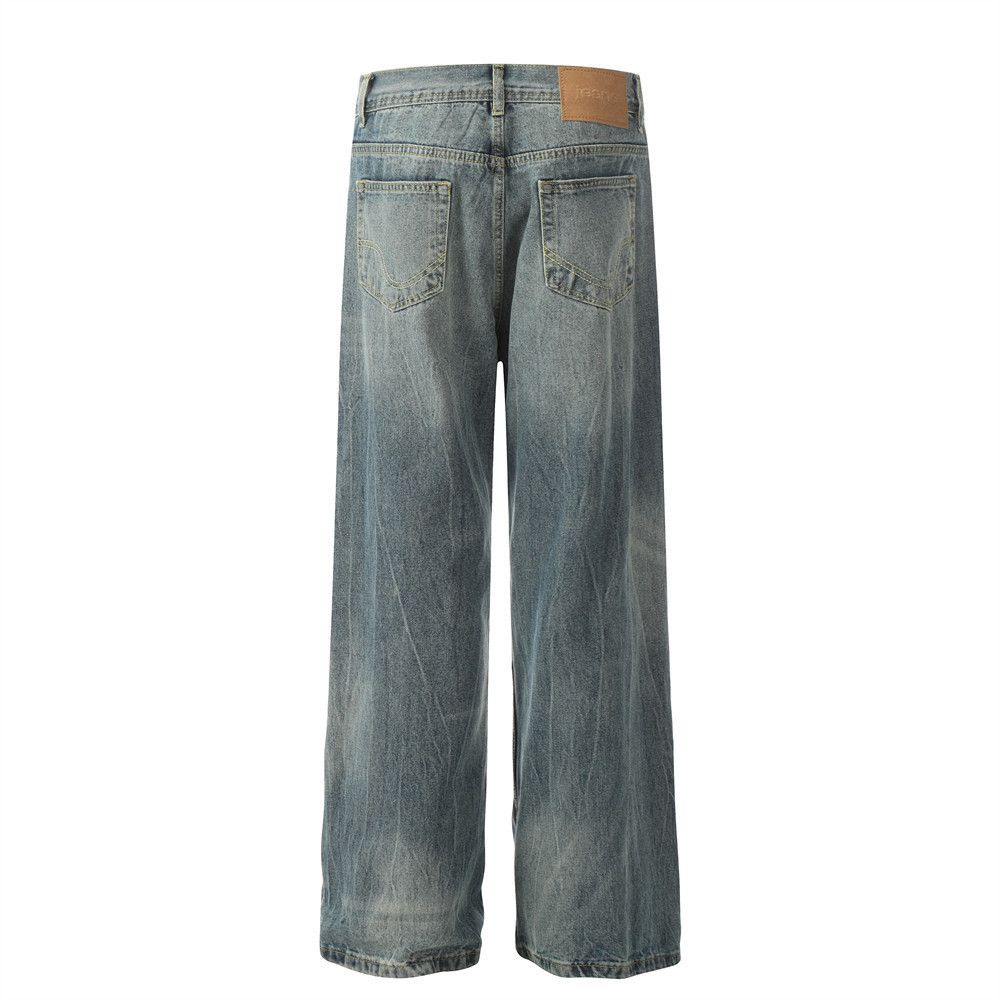 Japanese Brand × Jean Men's American style vintage washed distressed jeans Size US 32 / EU 48 - 2 Thumbnail