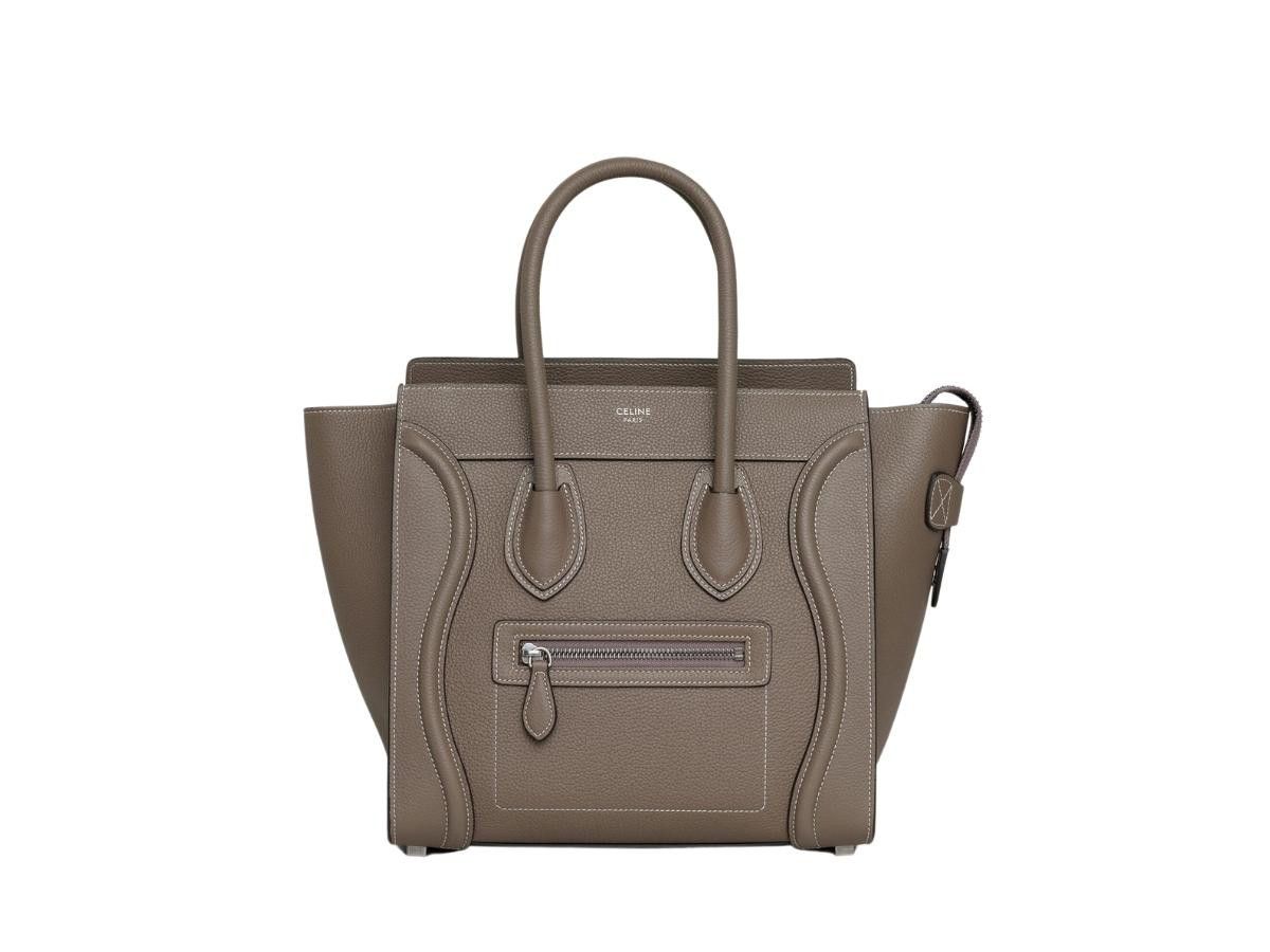 Celine o1w1db10426 Size: OS/Micro Luggage Handbag in Grey Size ONE SIZE - 1 Thumbnail