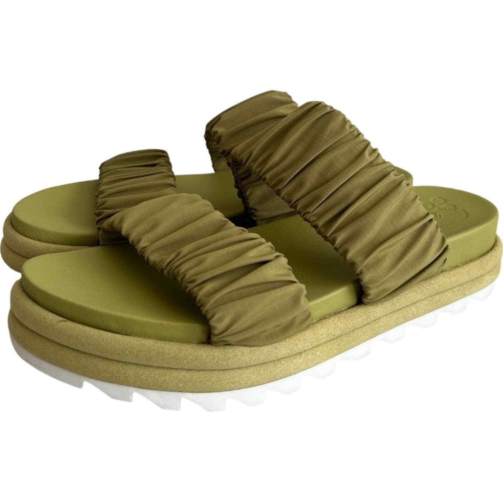 SOREL SOREL Olive Shade & Chalk Roaming Women Sandal w/ Box, US7.5 Size US 8.5 / IT 38.5 - 4 Thumbnail
