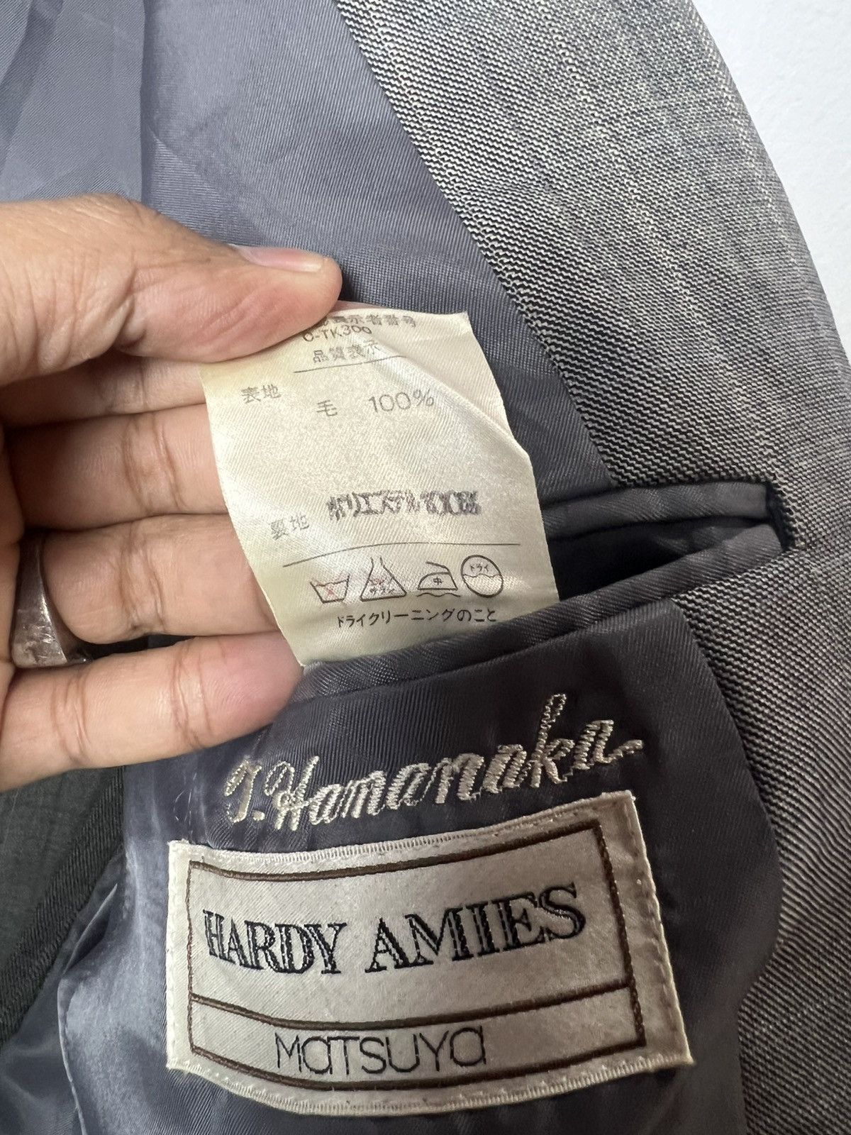 Hardy Amies Hardy Amies Plaid Blazzer Jacket Size US L / EU 52-54 / 3 - 12 Thumbnail