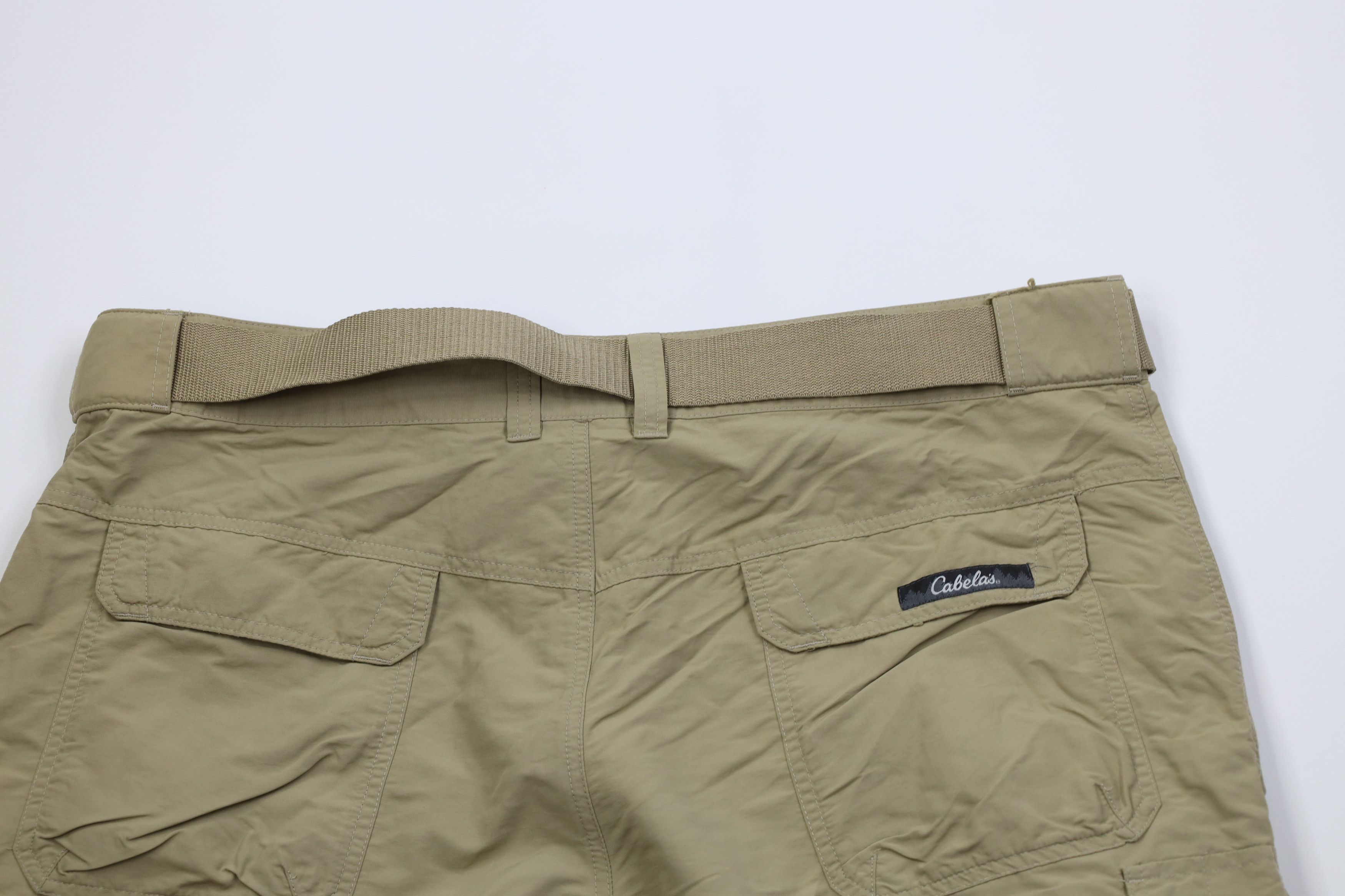 Cabelas Vintage Y2K Cabelas Wide Leg Convertible Cargo Pants Shorts Size US 38 / EU 54 - 10 Thumbnail
