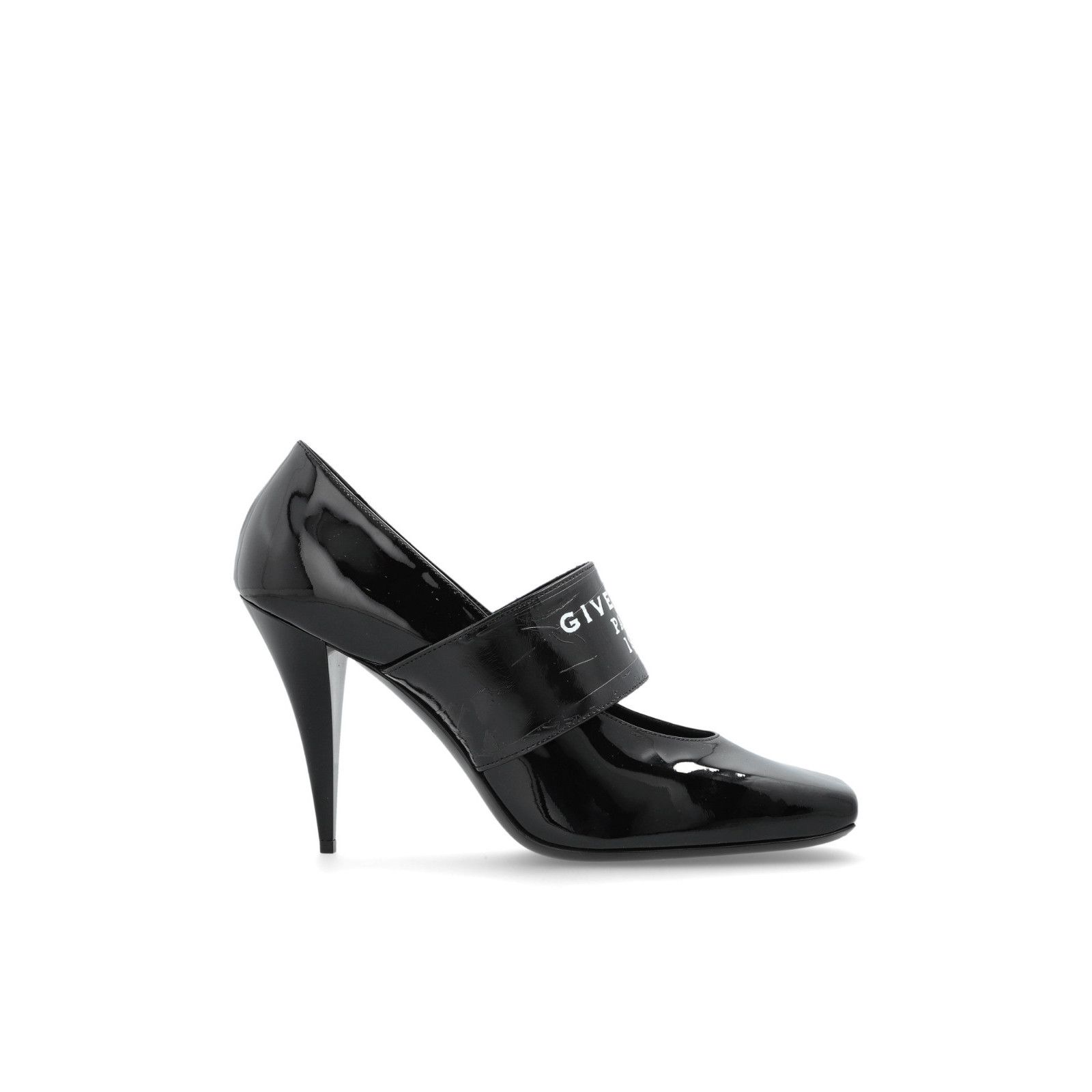Givenchy GIVENCHY Black Patent Leather 100mm Heel Pumps New & Authent Size US 9 / IT 39 - 1 Thumbnail