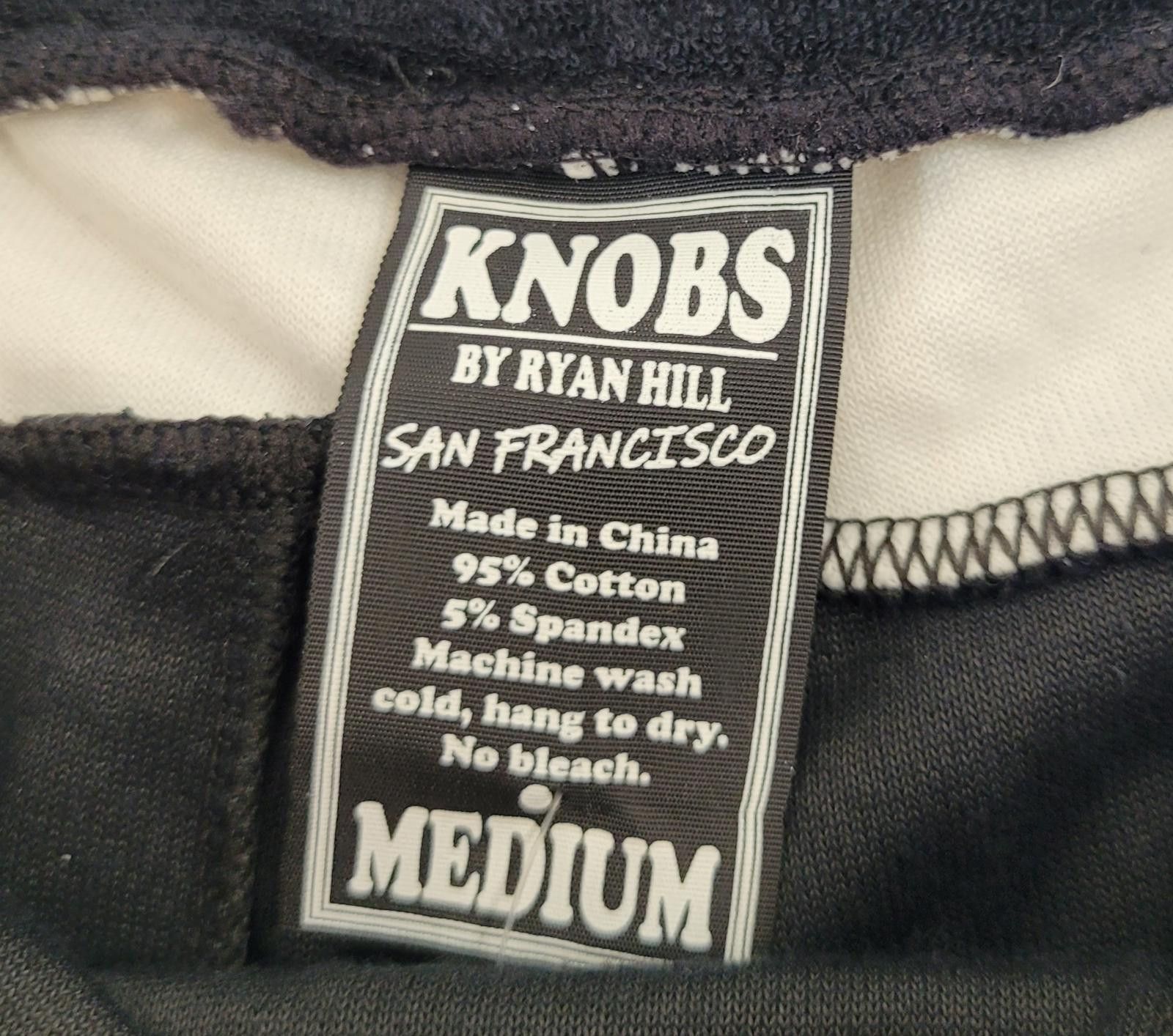 Other KNOBS Men's Medium 30” Waist Terry Shorts Black & White NEW Size US 32 / EU 48 - 3 Thumbnail