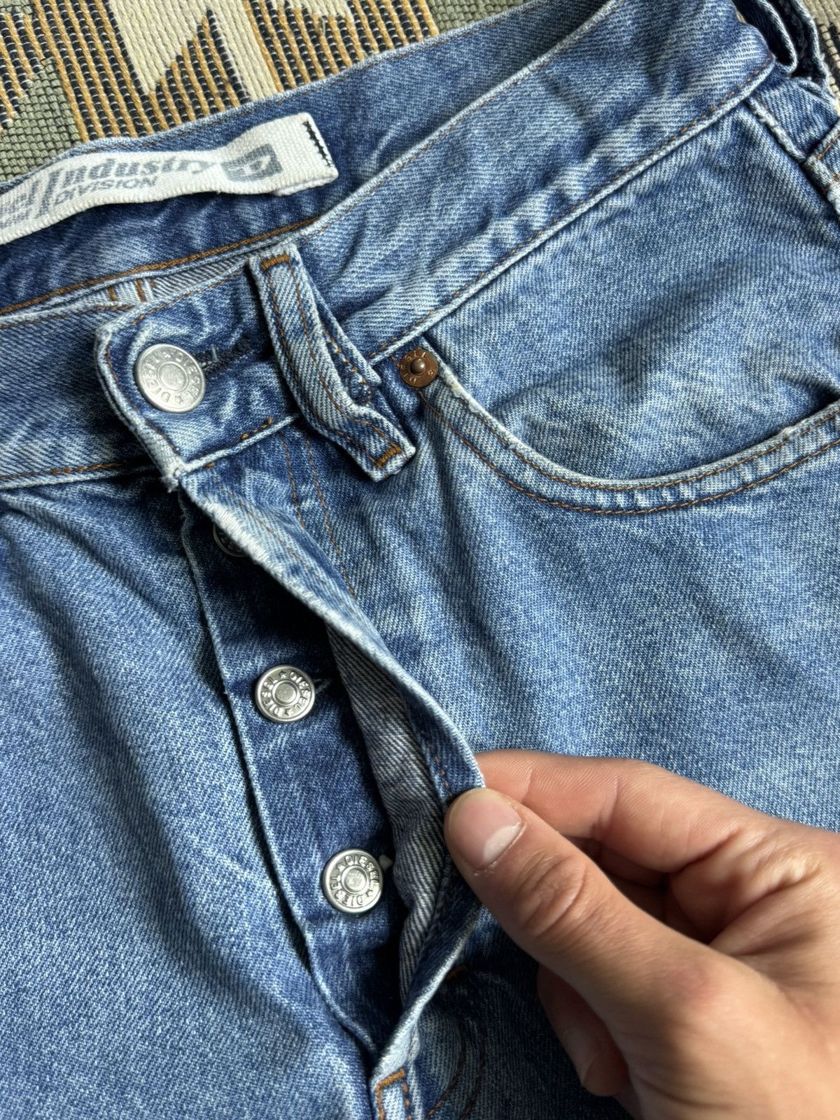 Diesel Vintage Diesel Blue Denim Jeans Size US 30 / EU 46 - 15 Thumbnail