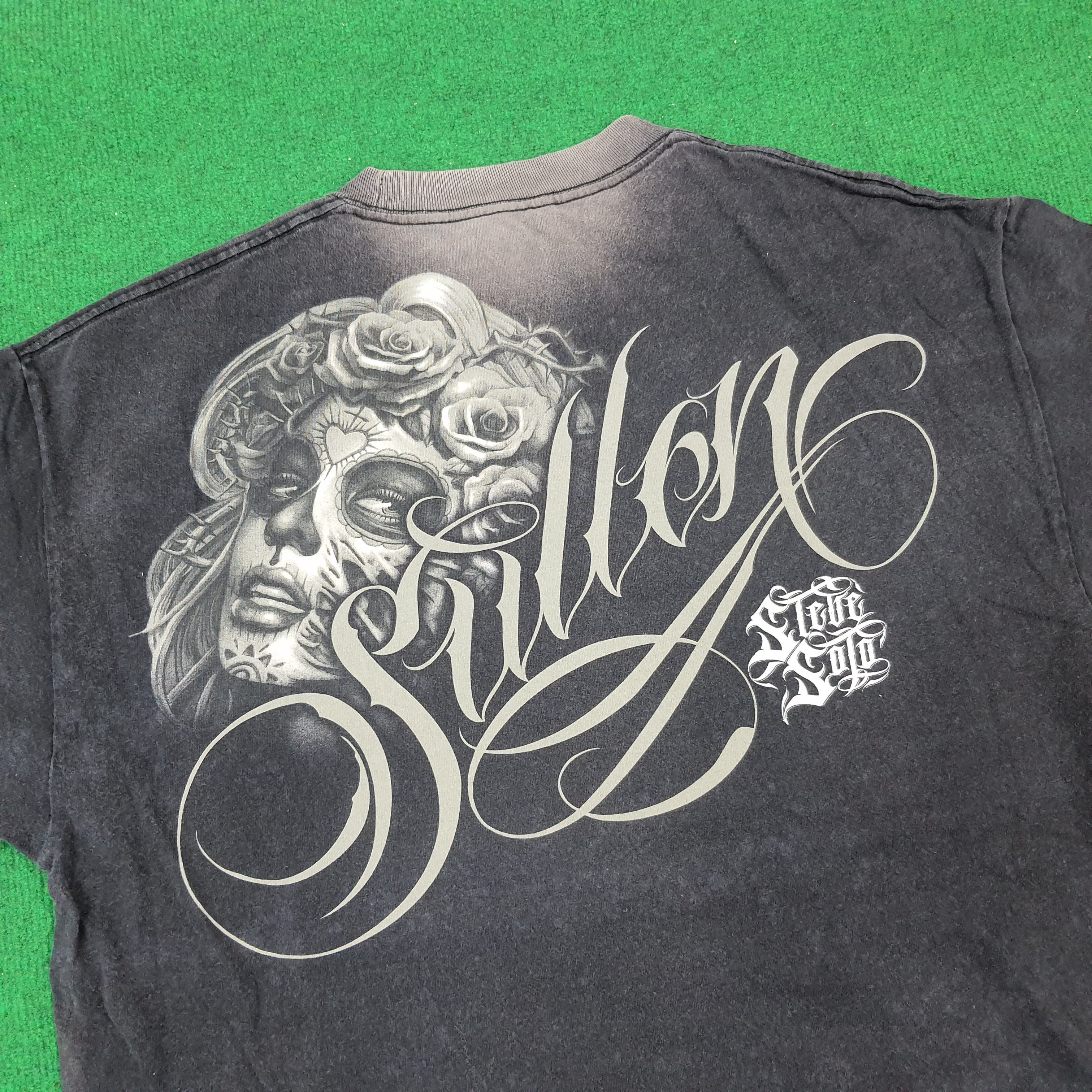 Vintage Vintage Sullen Naked Art American Fashion Style Tshirt Size US XL / EU 56 / 4 - 4 Thumbnail