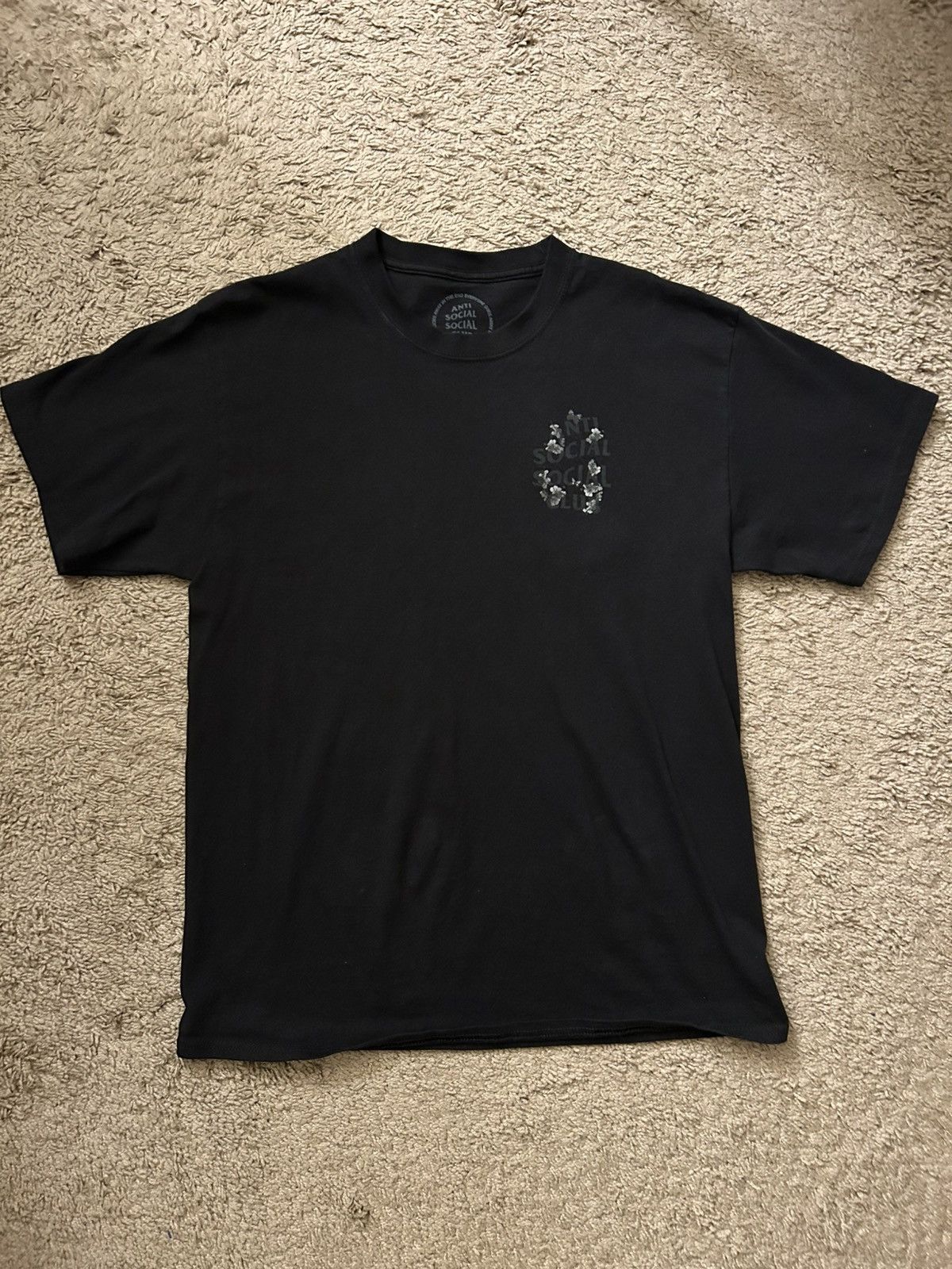 Anti Social Social Club Anti Social Social Club Dramatic Black Kkotch Tee Size Large Size US L / EU 52-54 / 3 - 5 Thumbnail