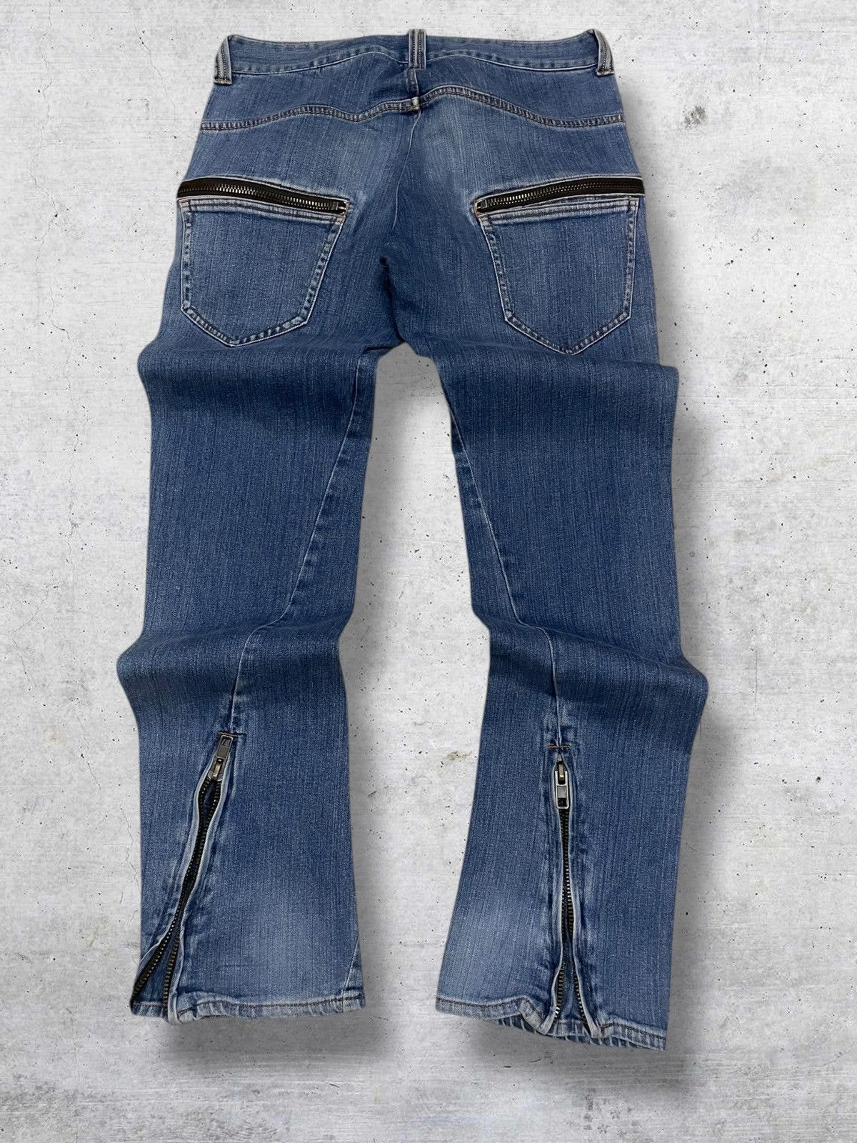 Japanese Brand VINTAGE RAGEBLUE CRAFTED JAPAN DESIGNER BLUEWASHED DENIM Size US 30 / EU 46 - 9 Thumbnail