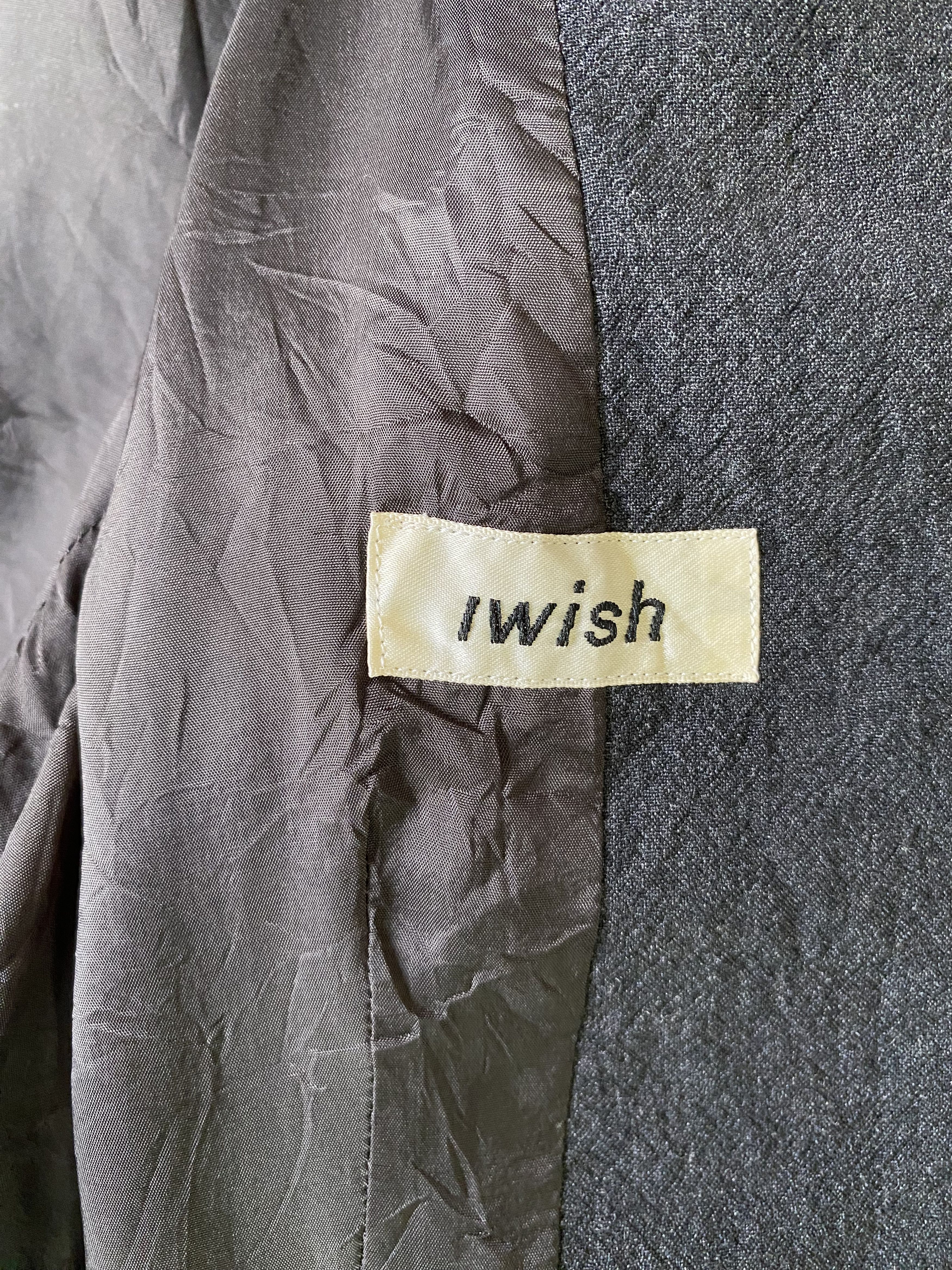 Yohji Yamamoto 90s Iwish Yohji Yamamoto single button jacket Size M / US 6-8 / IT 42-44 - 8 Thumbnail