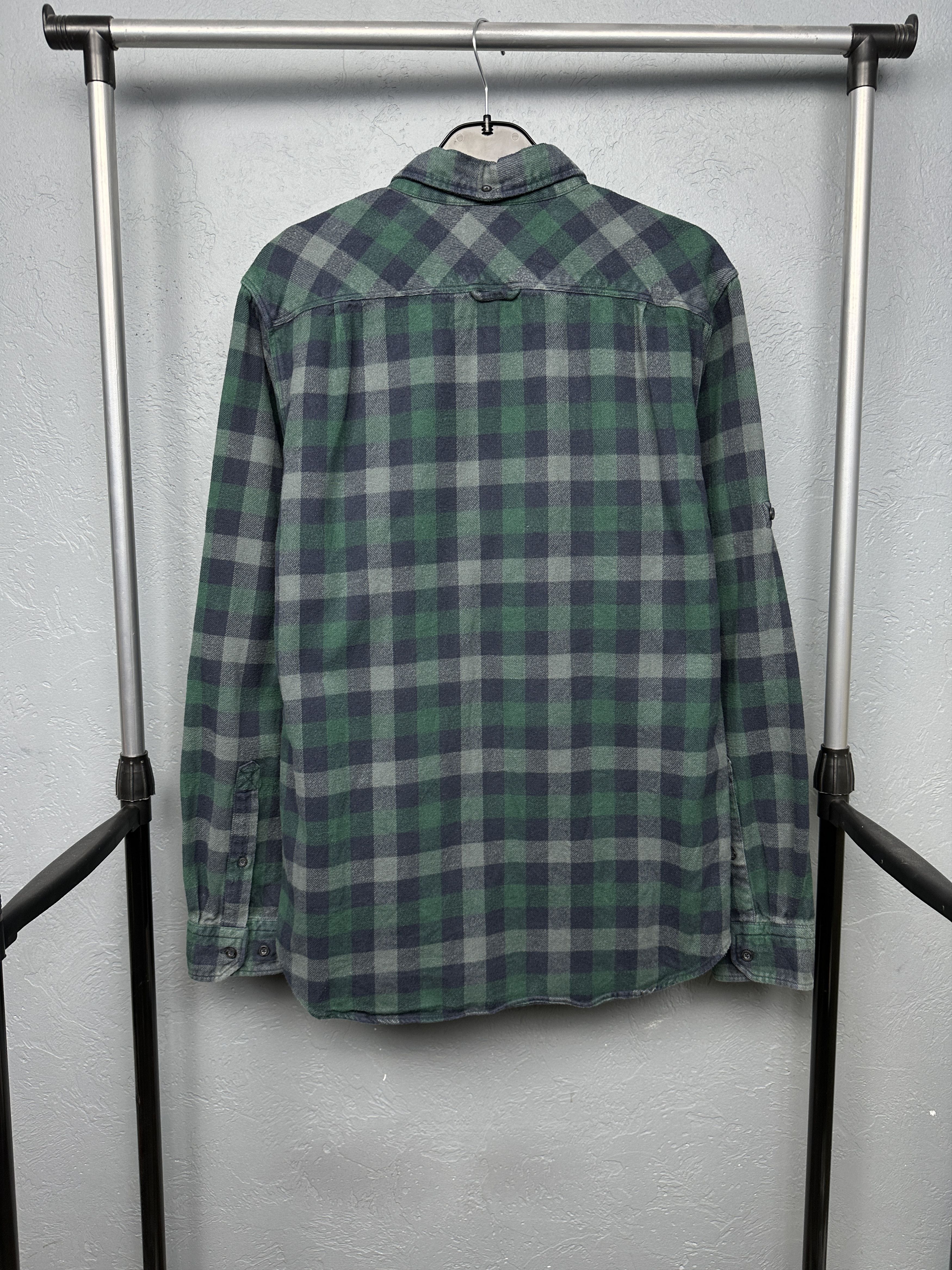 Fjallraven Fjallraven Vintage Mens Flannel Plaid Shirt Size US L / EU 52-54 / 3 - 7 Thumbnail