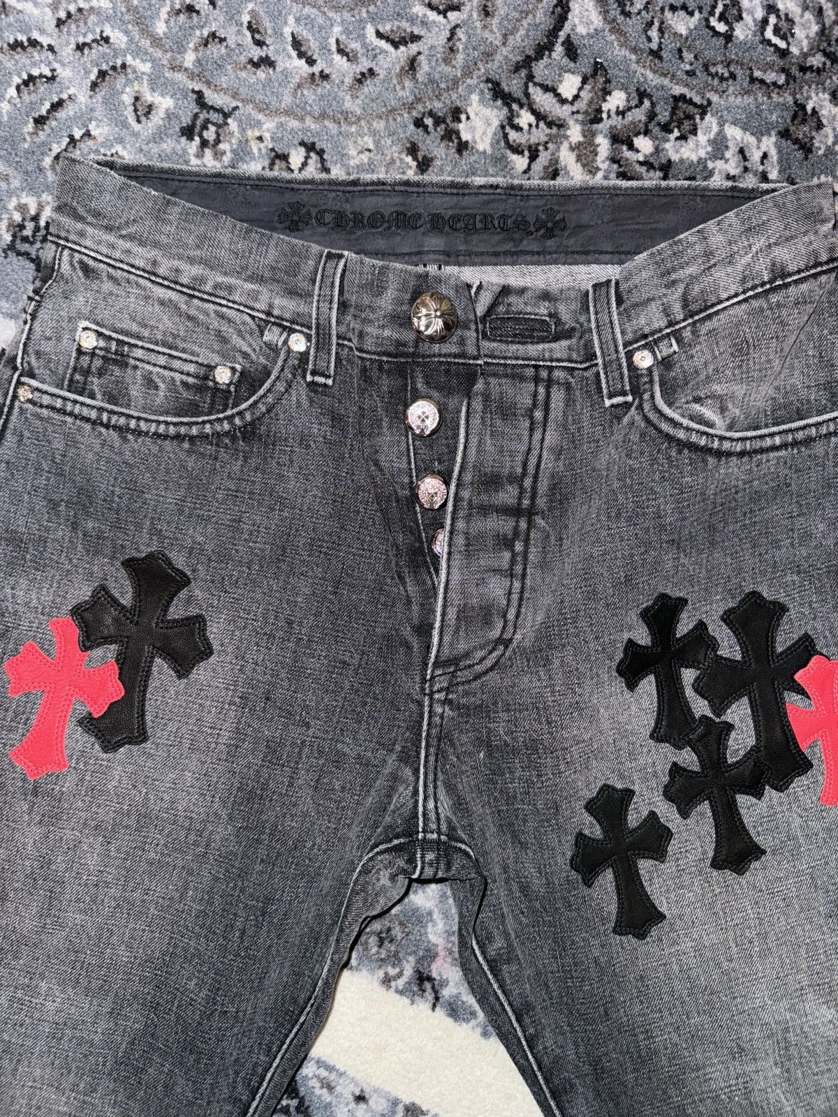 Chrome Hearts Chrome Heart Jeans Size US 30 / EU 46 - 5 Thumbnail