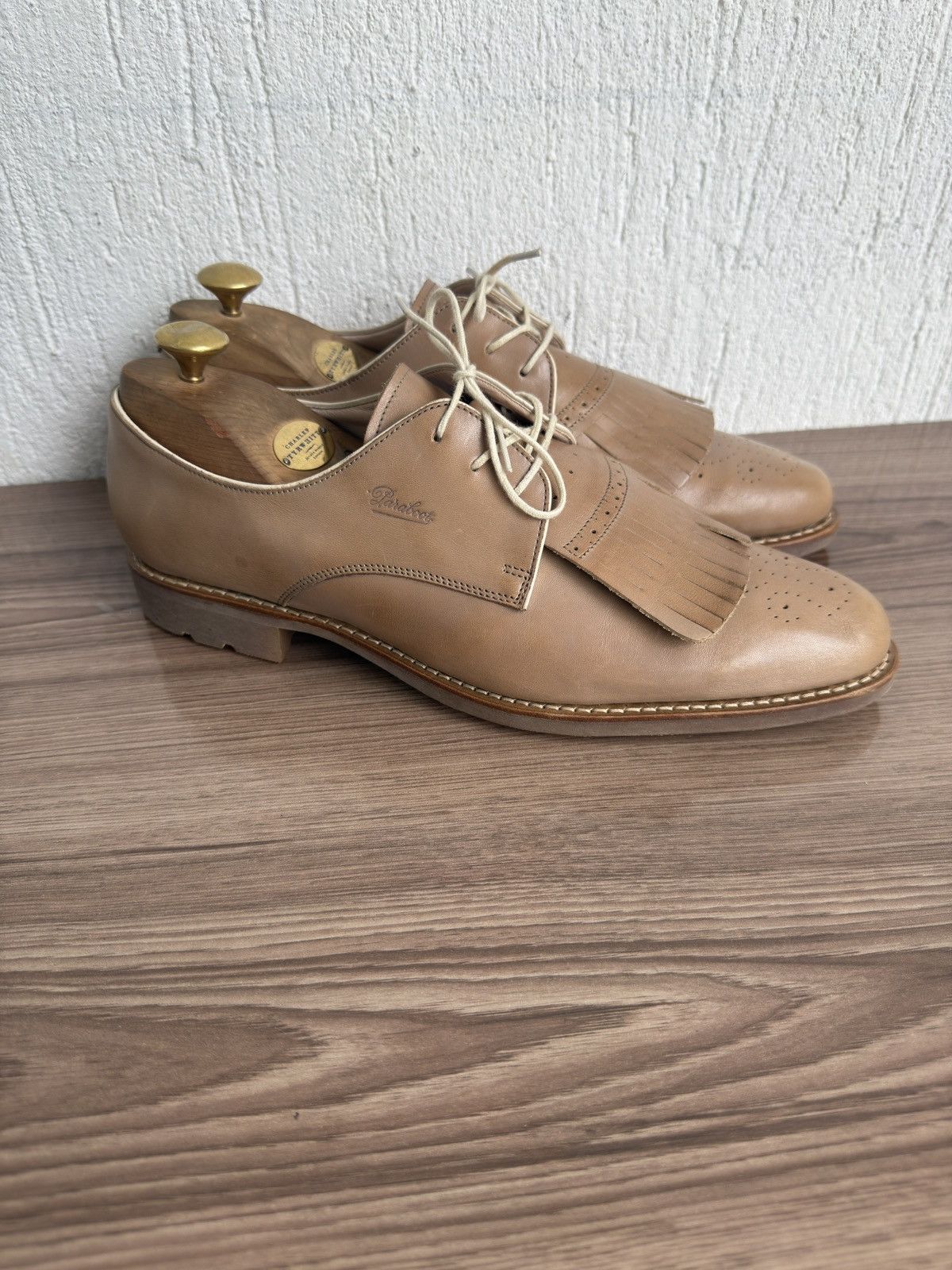 Paraboot Micheal marche tan derby Size US 8 / EU 41 - 3 Thumbnail