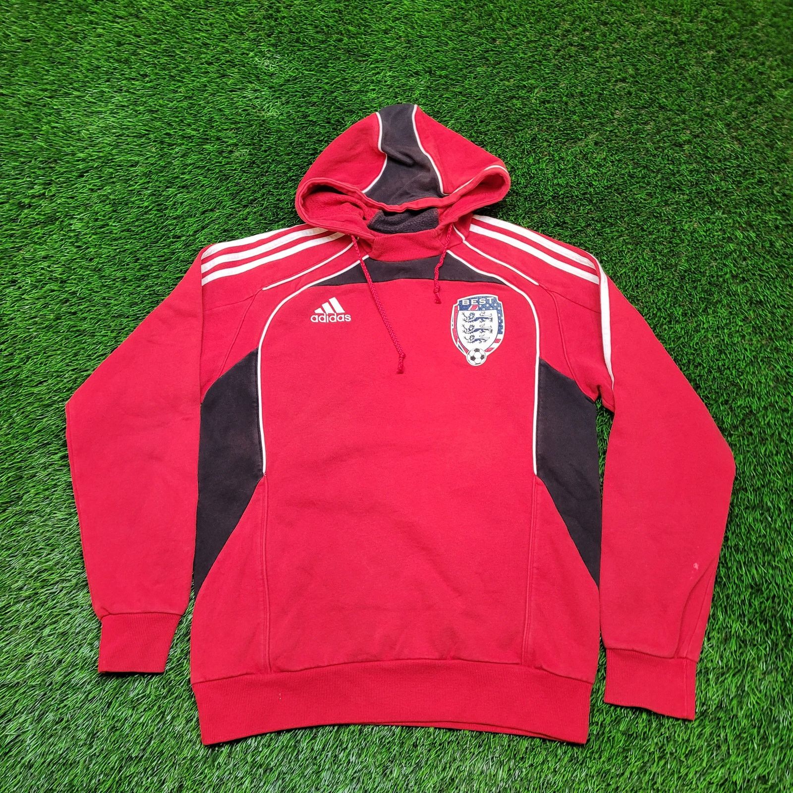 Adidas Adidas Y2K Soccer Hoodie M George Best Blokecore Terrace Size US M / EU 48-50 / 2 - 1 Thumbnail