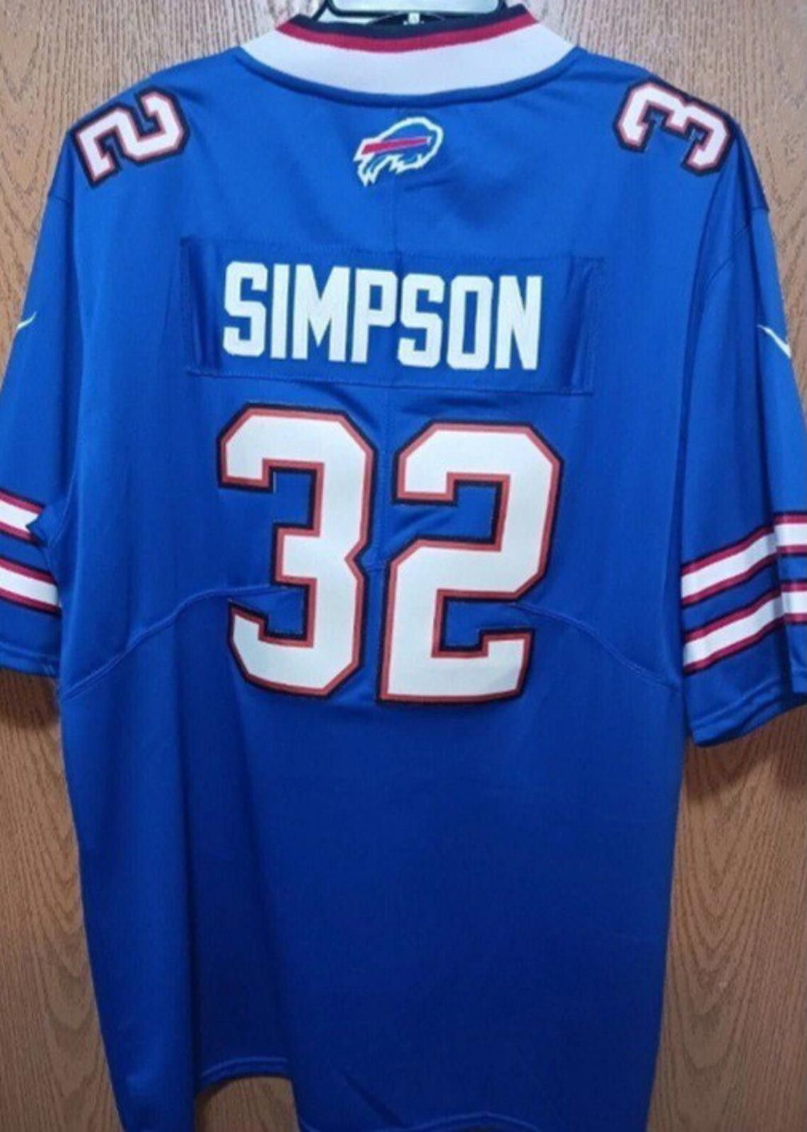 Nike OJ Simpson (Nike)-(Bills)-(Jersey)-(Blue)-(Size:L)-$100 Size ONE SIZE - 9 Thumbnail