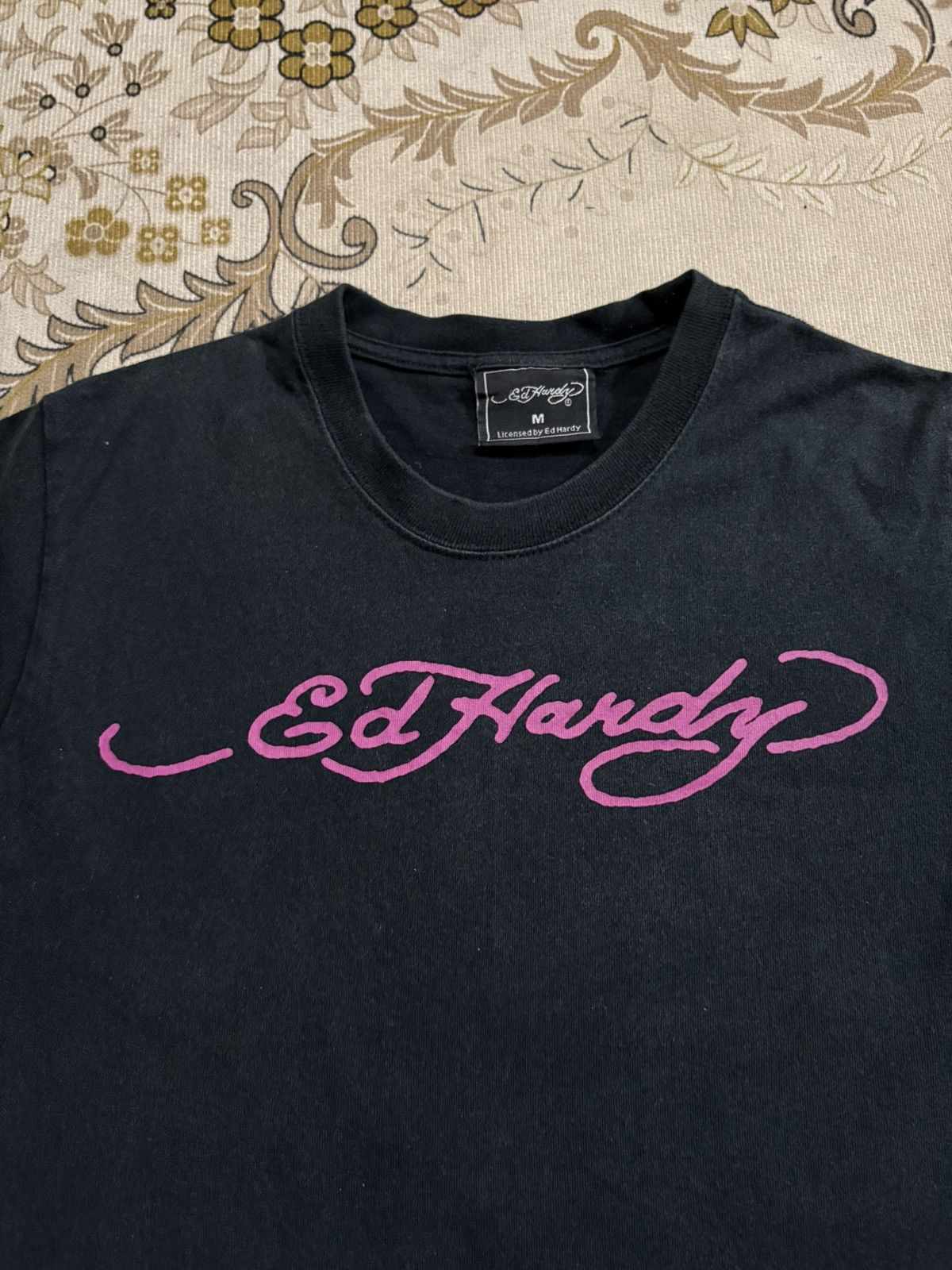 Ed Hardy Vintage Ed Hardy Over Print Tee Size US M / EU 48-50 / 2 - 4 Thumbnail