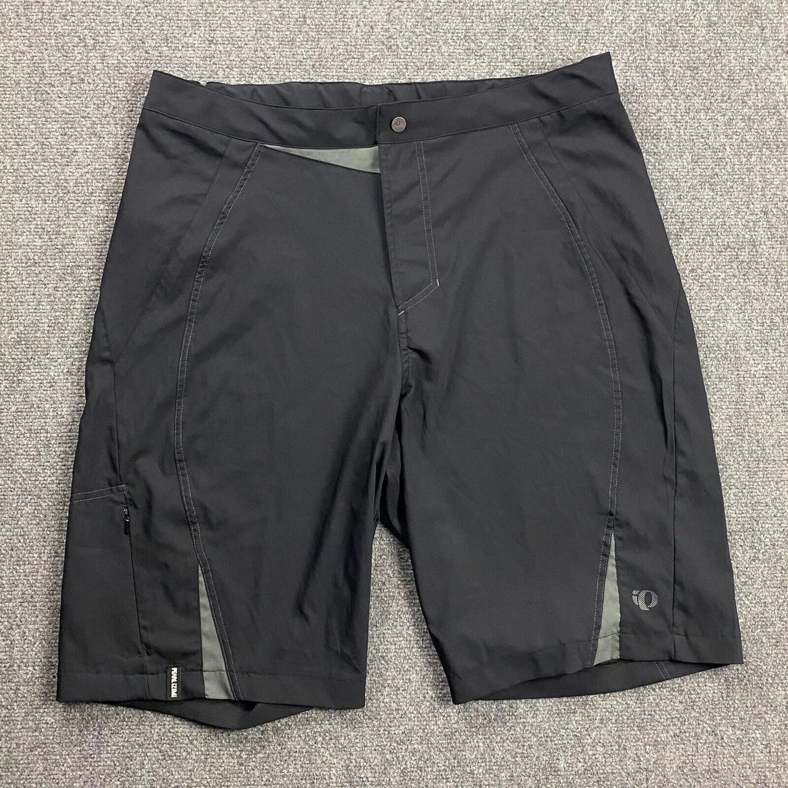 PEARL iZUMi Pearl Izumi Shorts Mountain Biking Shorts Men's Black XL Size US 36 / EU 52 - 1 Thumbnail