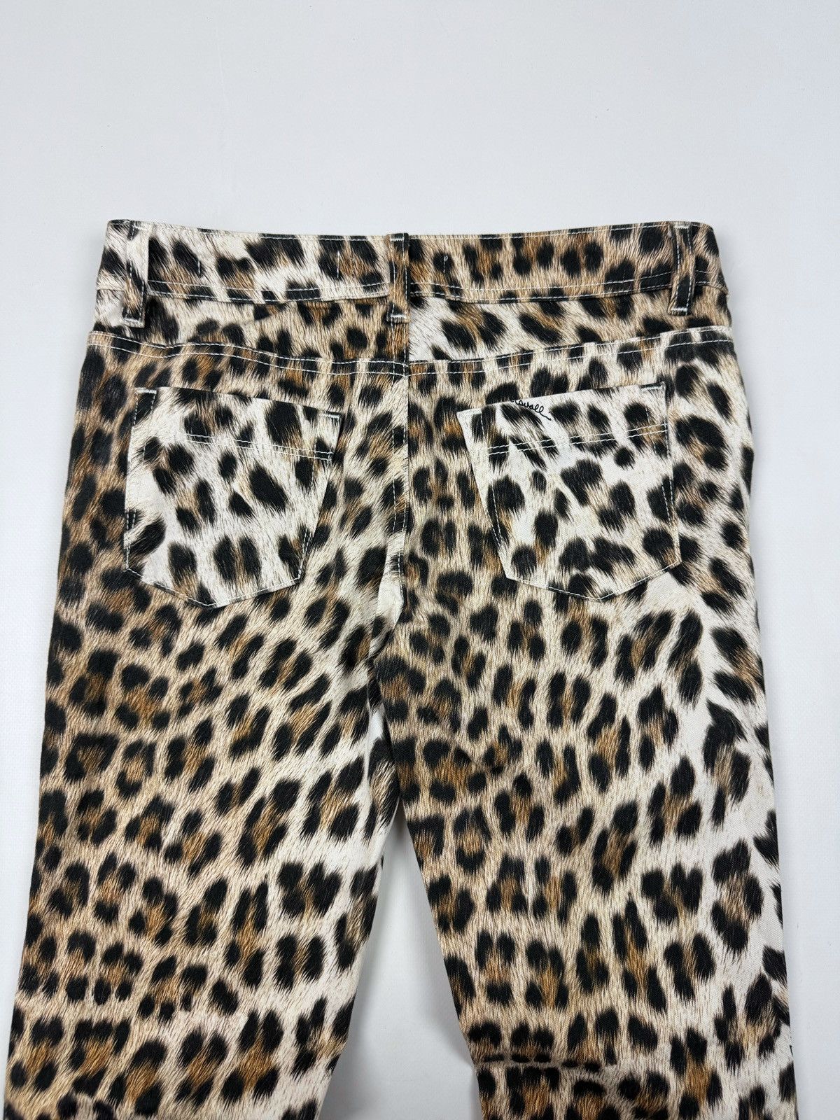 Just Cavalli Just Cavalli Leopard Skinny Skin Leg Pants Size 27" / US 4 / IT 40 - 11 Thumbnail