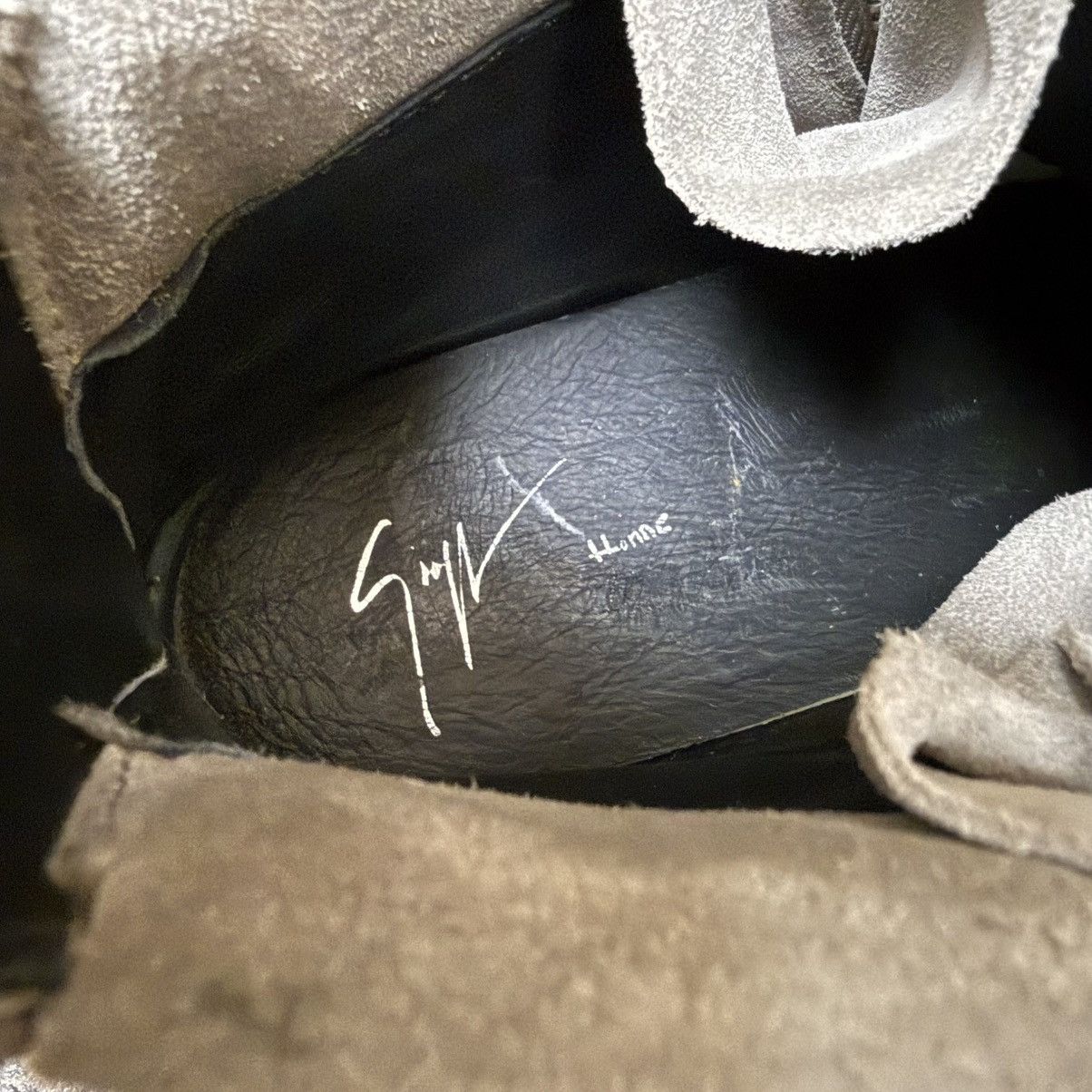 Giuseppe Zanotti Giuseppe Zanotti Grey Suede Sneaker Size EU 39 Size US 8.5 / IT 38.5 - 8 Thumbnail