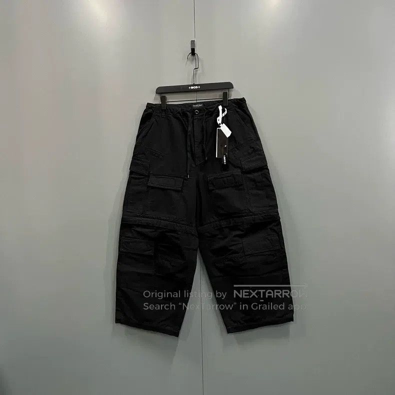 Balenciaga Balenciaga size XXS Distressed pocket work pants Size US 27 - 1 Thumbnail