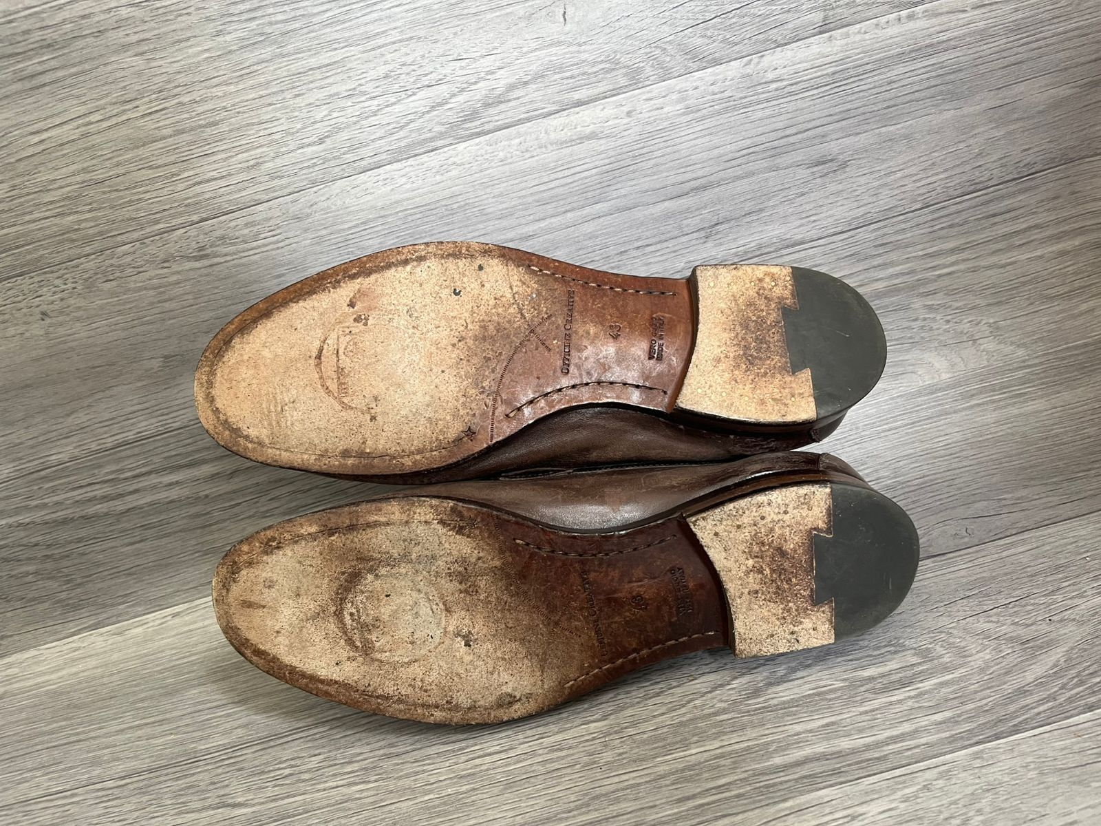 Officine Creative Officine Cerative Hand Crafted Penny Loafers Leather Sz 43 Size US 10 / EU 43 - 8 Thumbnail
