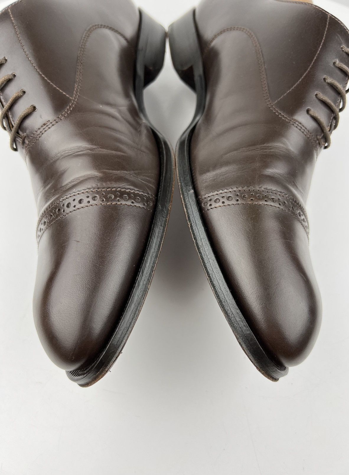 Suitsupply SUITSUPPLY Oxfords Leather Shoes Lace Up Brown Men’s Size US 10 / EU 43 - 11 Thumbnail