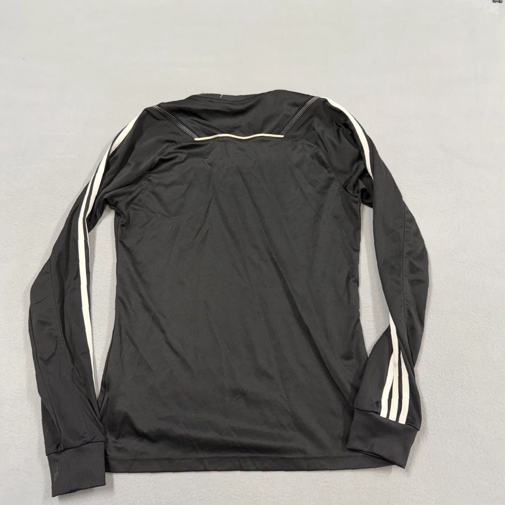 Adidas Adidas Shirt Mens Medium Black AdiPure Long Sleeve Soccer Jersey Performance Top Size US M / EU 48-50 / 2 - 5 Thumbnail