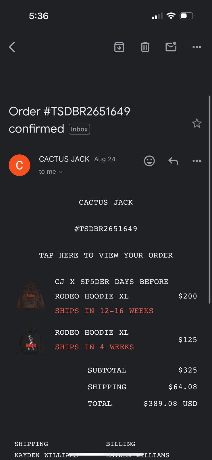 Travis Scott Travis Scott Days Before Rodeo Hoodie Size US XL / EU 56 / 4 - 5 Thumbnail