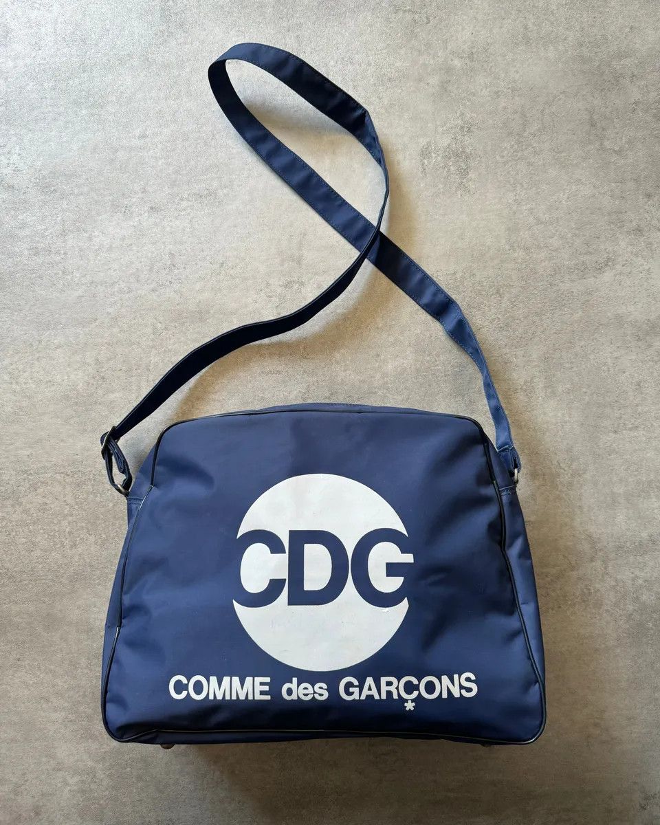 Comme des Garcons × Vintage AW2018 Comme des Garçons Blue Logo Bag Size ONE SIZE - 1 Thumbnail