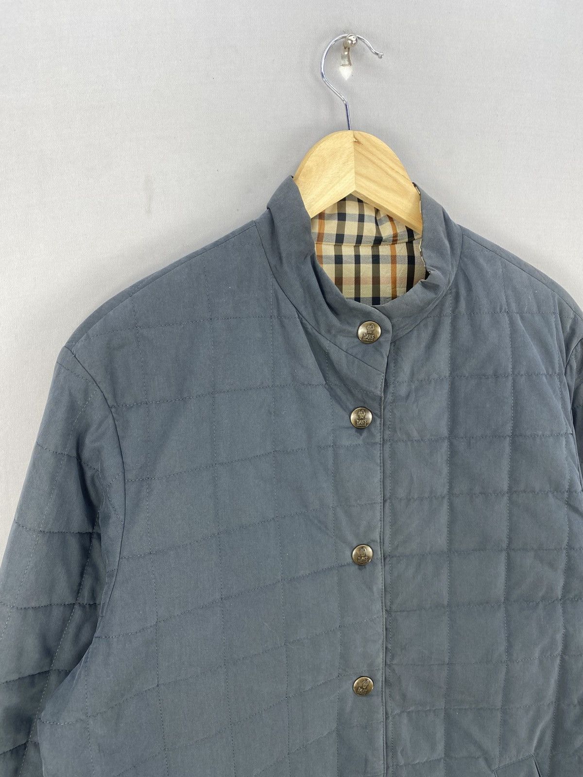 DAKS DAKS London Snap Button Quilted Jacket Size US M / EU 48-50 / 2 - 2 Thumbnail