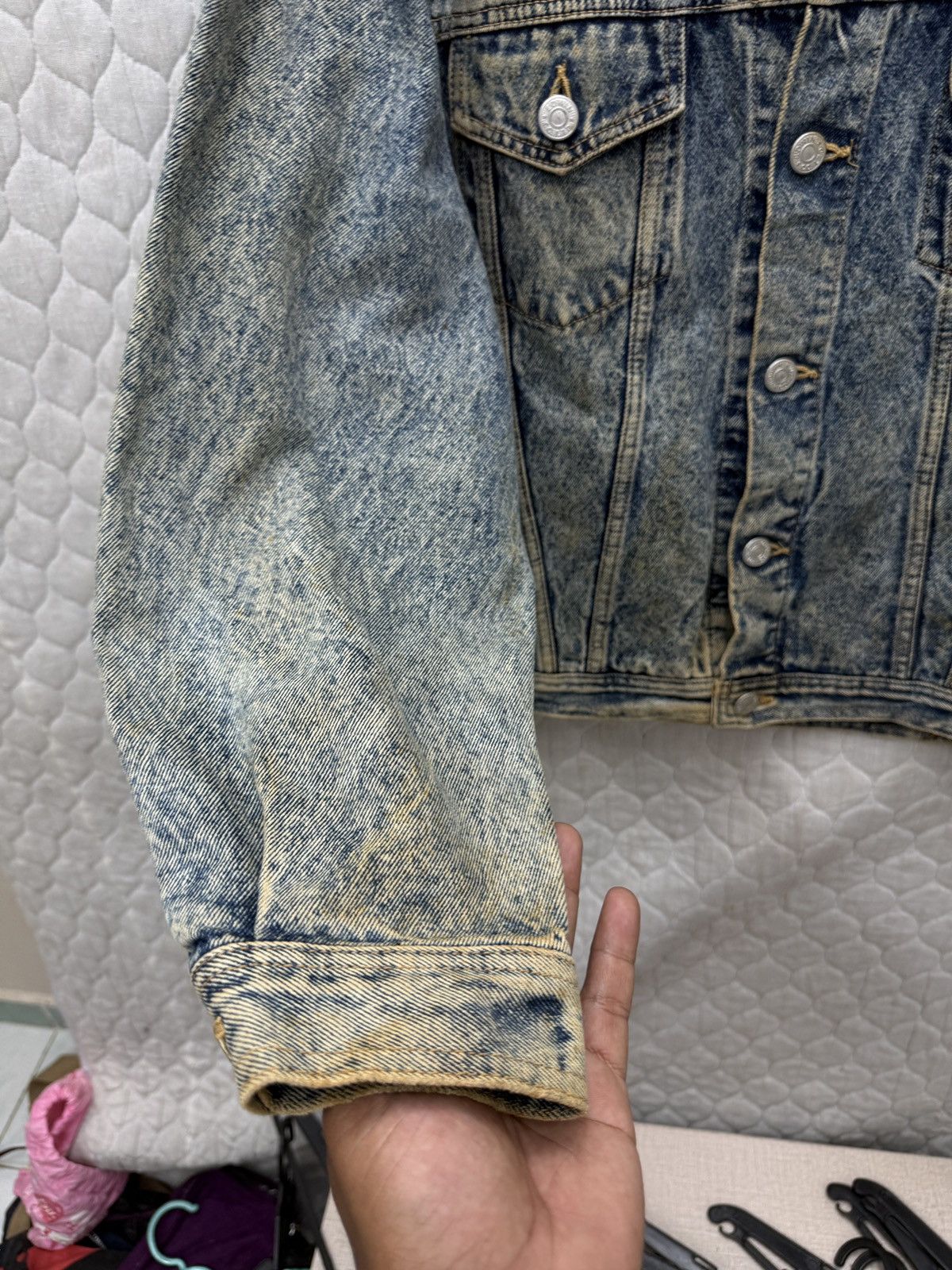 Edwin 🔥🔥🔥ARCHIVE VINTAGE EDWIN ACID WASH TRUCKER JACKET Size US M / EU 48-50 / 2 - 13 Thumbnail