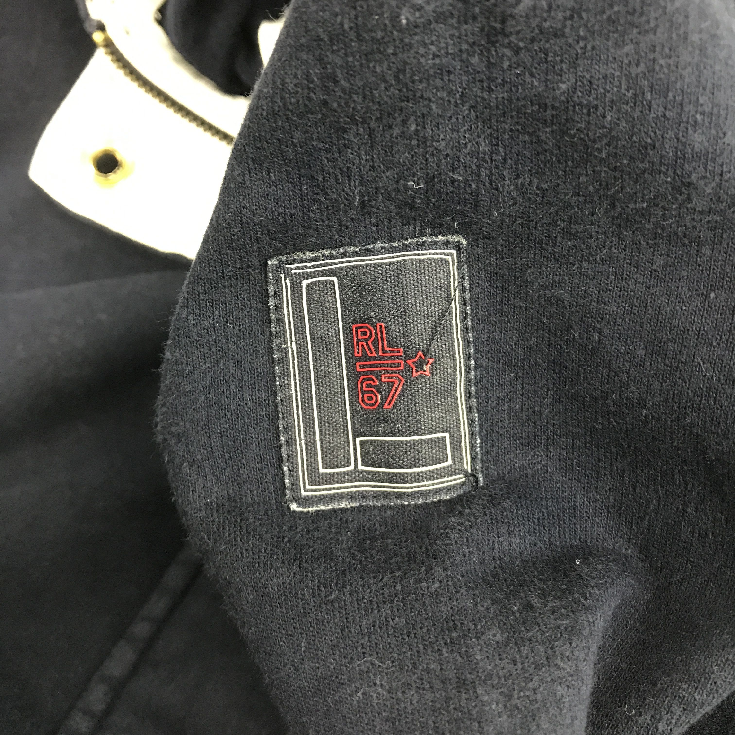 Polo Ralph Lauren × Ralph Lauren × Vintage Ralph Lauren jeans co up zipper hoodie jacket Size US L / EU 52-54 / 3 - 8 Thumbnail