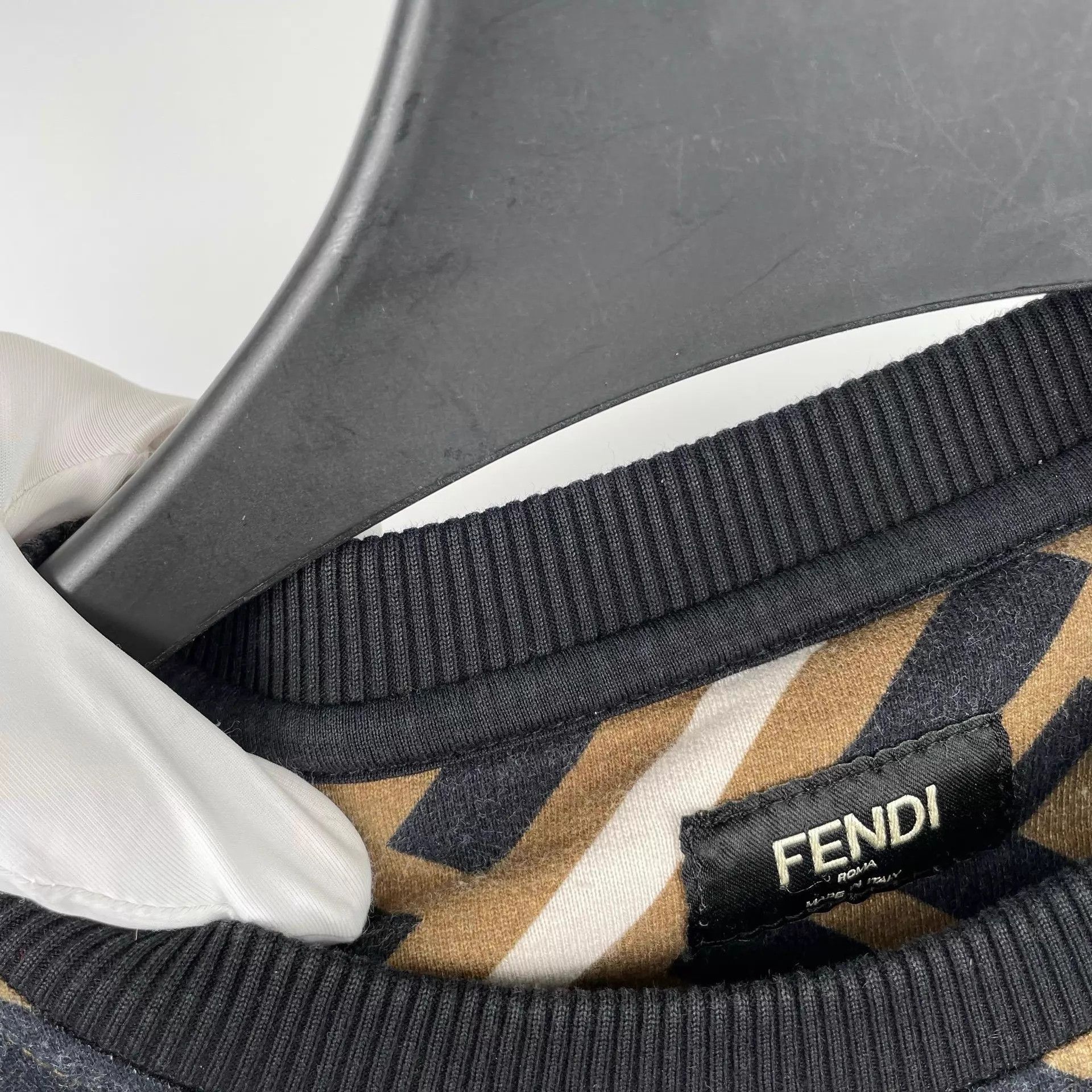 Fendi Fendi Allover Print Hoodie Brown L Size US L / EU 52-54 / 3 - 5 Thumbnail