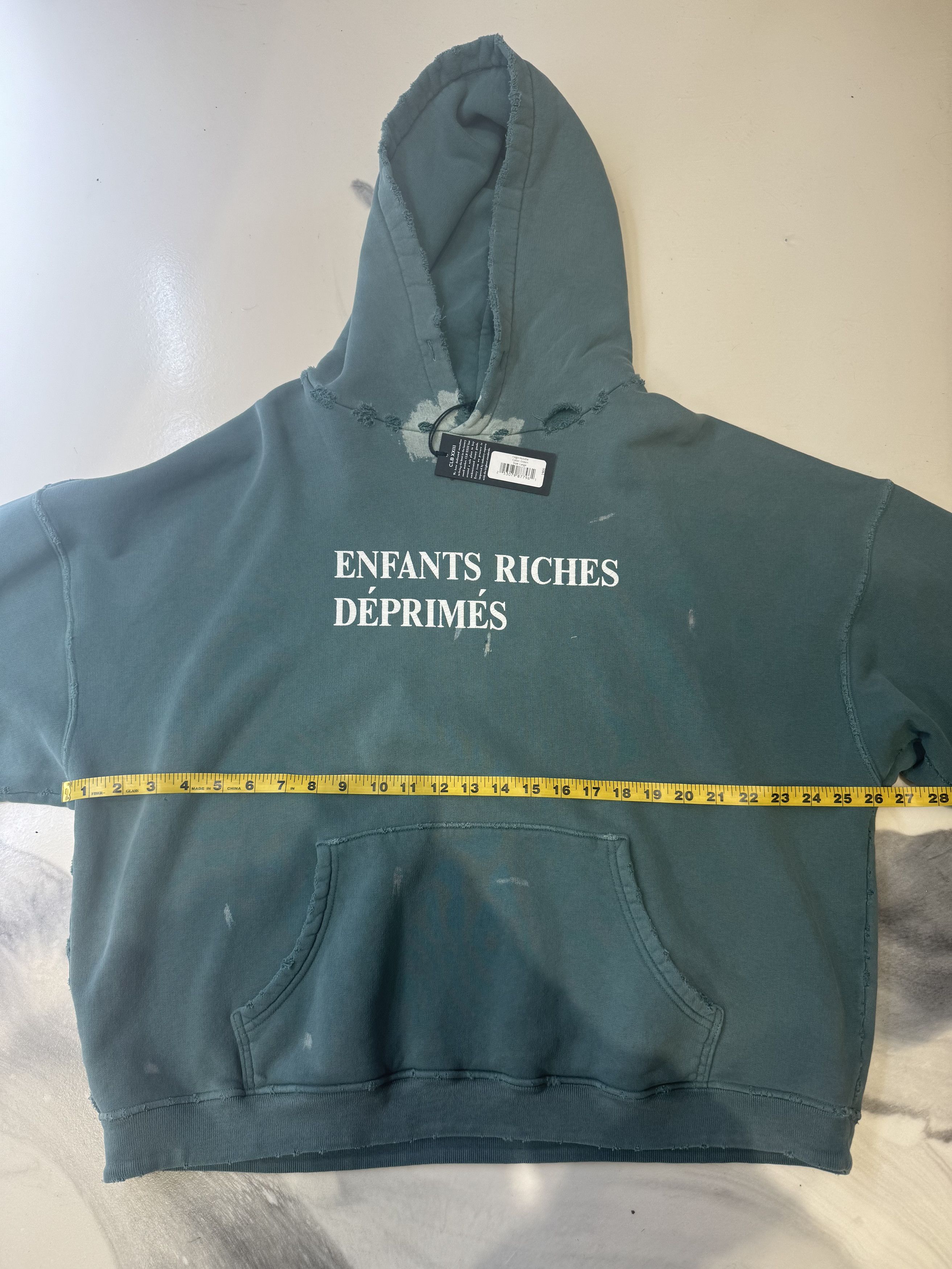 Enfants Riches Deprimes Enfants Riches Déprimés Classic Logo Hoodie in Green Size US L / EU 52-54 / 3 - 10 Thumbnail