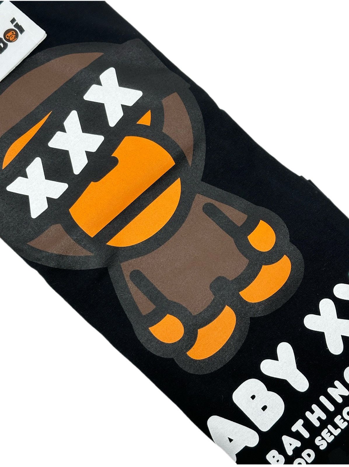 Bape BAPE x God Selection XXX Baby Milo Tee Black Size US XXL / EU 58 / 5 - 5 Thumbnail