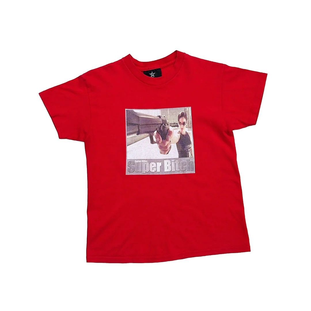 Vintage Serial Killer The Matrix 90s Super Bitch Vtg Movie USA Tee Size M / US 6-8 / IT 42-44 - 1 Thumbnail