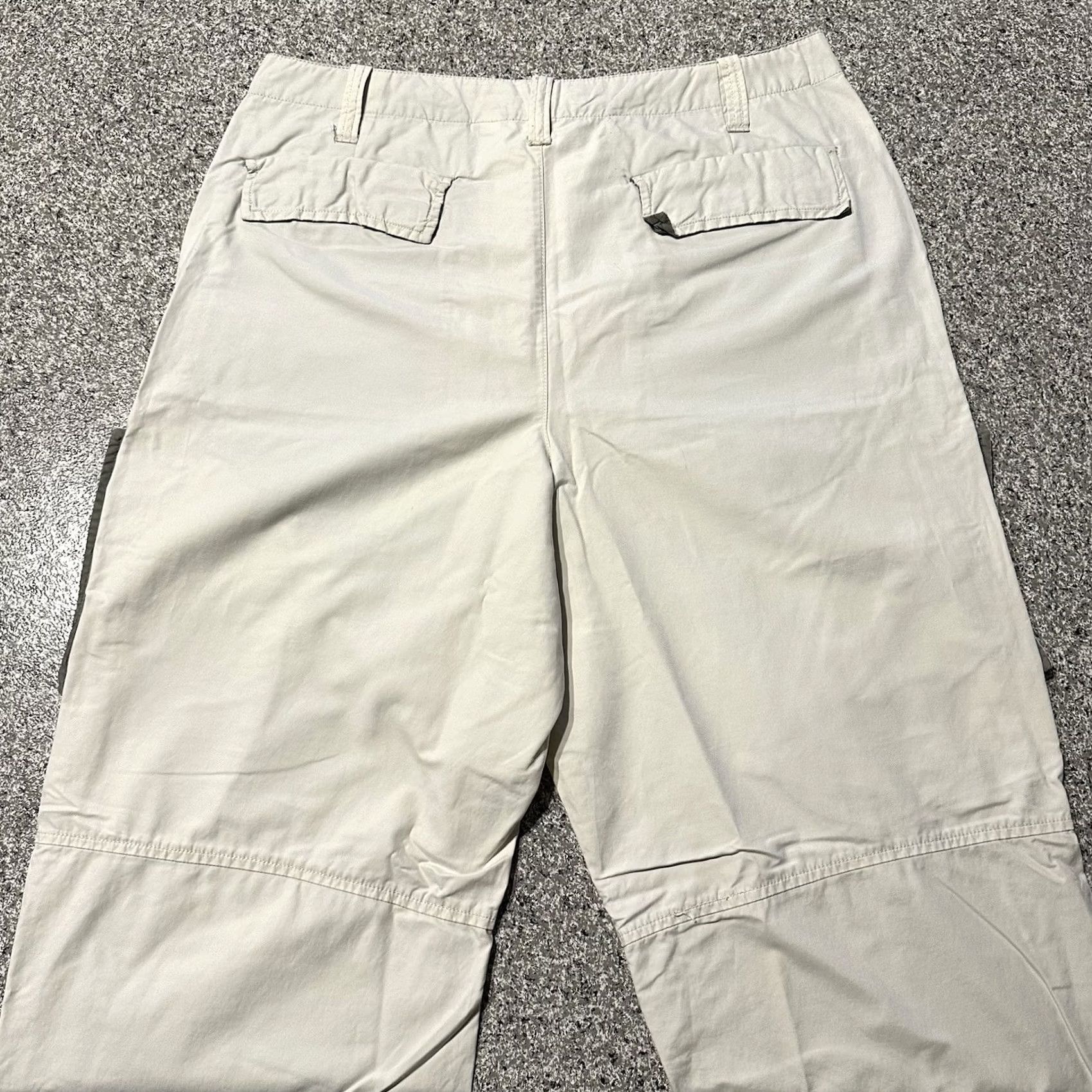 Gap VINTAGE Gap Pants Mens 34x32 Khaki Chino Khakis Straight Leg 34 Ivory 70% Cotton 30% Nylon Size US 34 / EU 50 - 4 Thumbnail