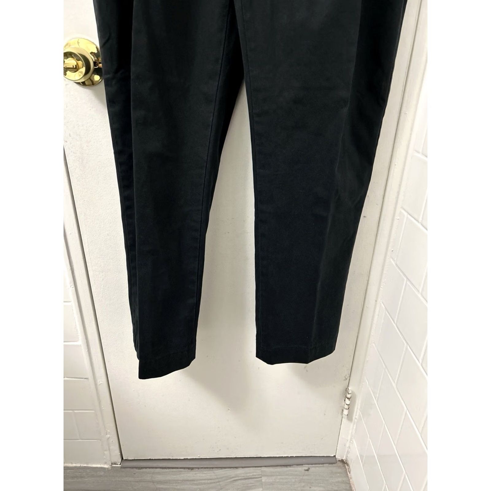 Polo Ralph Lauren Polo Ralph Lauren Ethan Pants Mens 36x30 Black Pleated Dress Pants Straight Leg Classic Fit Size US M / EU 48-50 / 2 - 3 Thumbnail