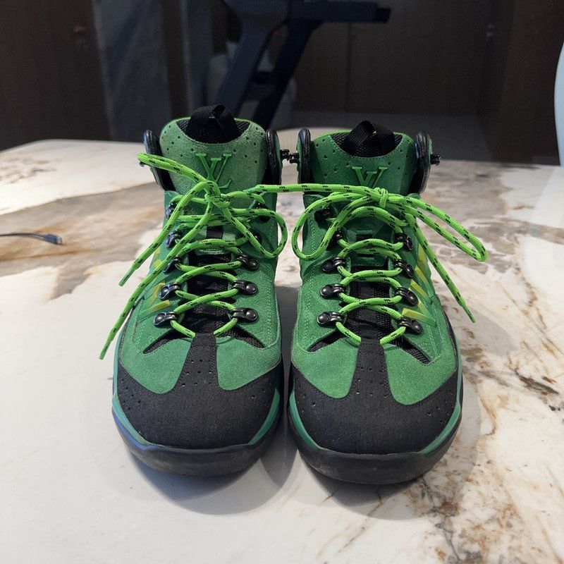 Louis Vuitton Louis Vuitton Millennium Green Ankle Boots for Men -2508 Size US 8 / EU 41 - 2 Thumbnail