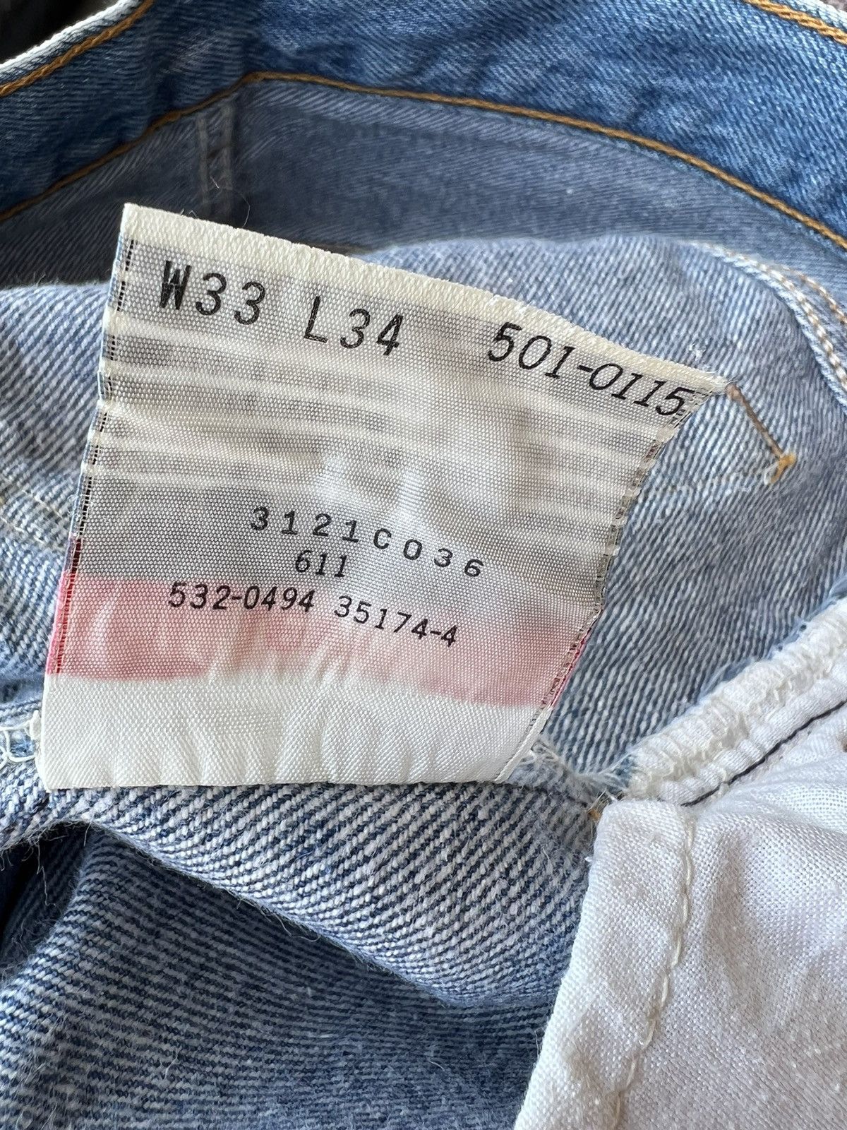 Levi's Vintage 1994 Levi’s 501 Sun Faded Denim Jeans Size US 32 / EU 48 - 23 Thumbnail
