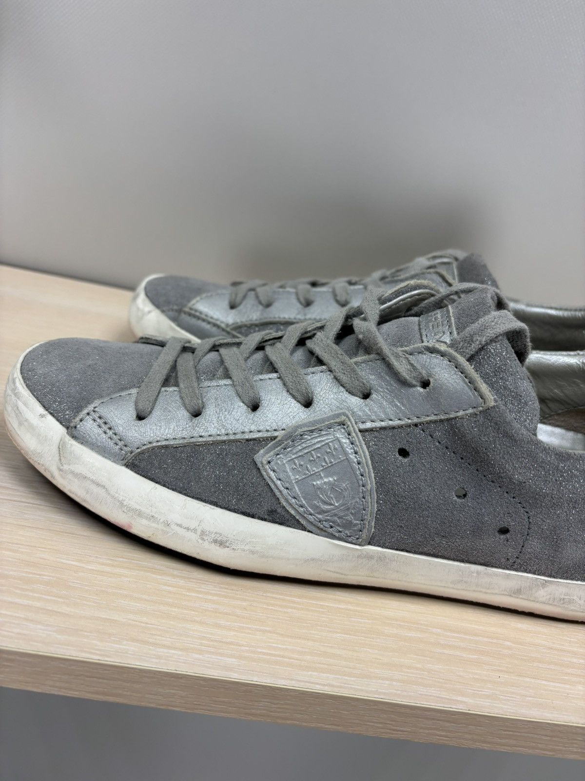 Philippe Model Womens sneakers Philippe Model Size 38 Color Gray Size US 8 / IT 38 - 5 Thumbnail